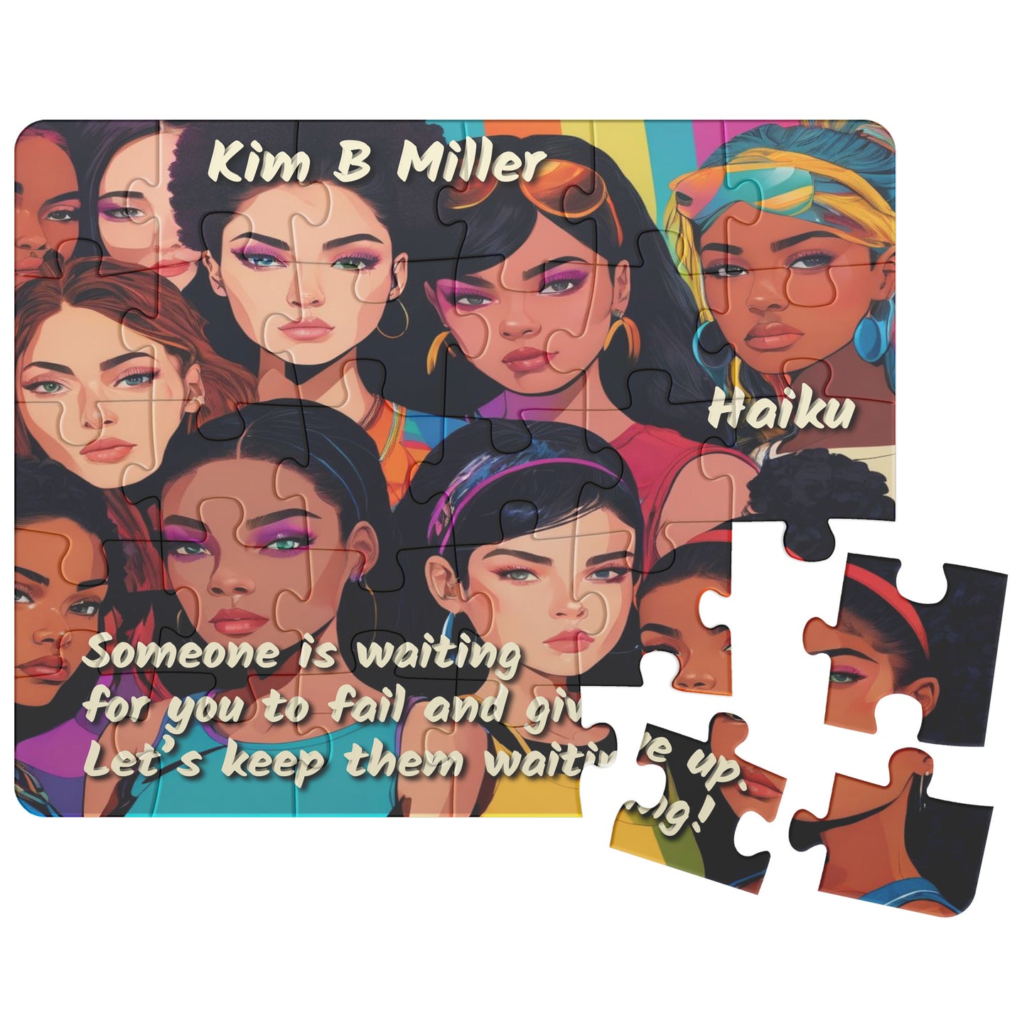 Haiku Keep Waiting Girls Puzzle  (30pc-500pc)