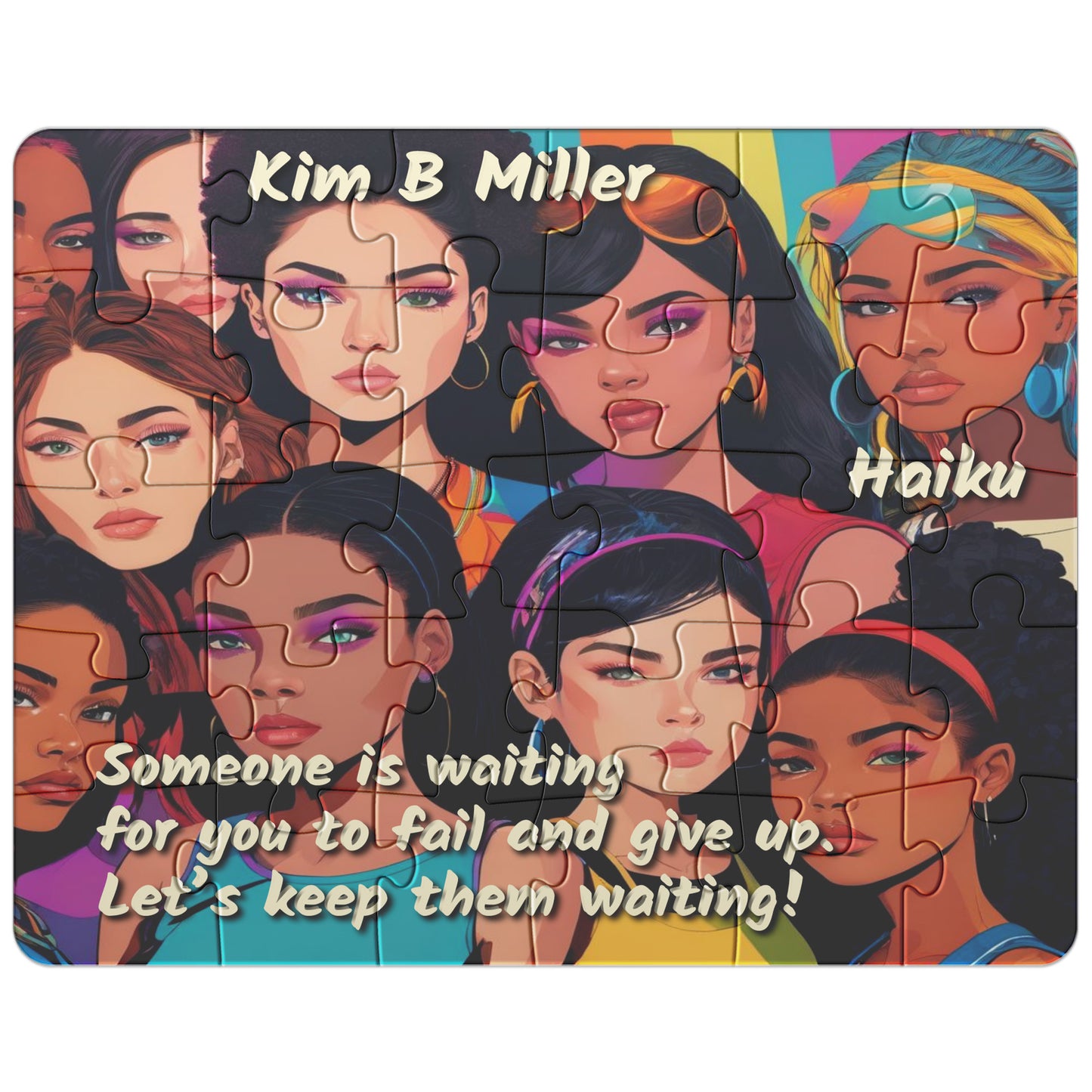 Haiku Keep Waiting Girls Puzzle  (30pc-500pc)