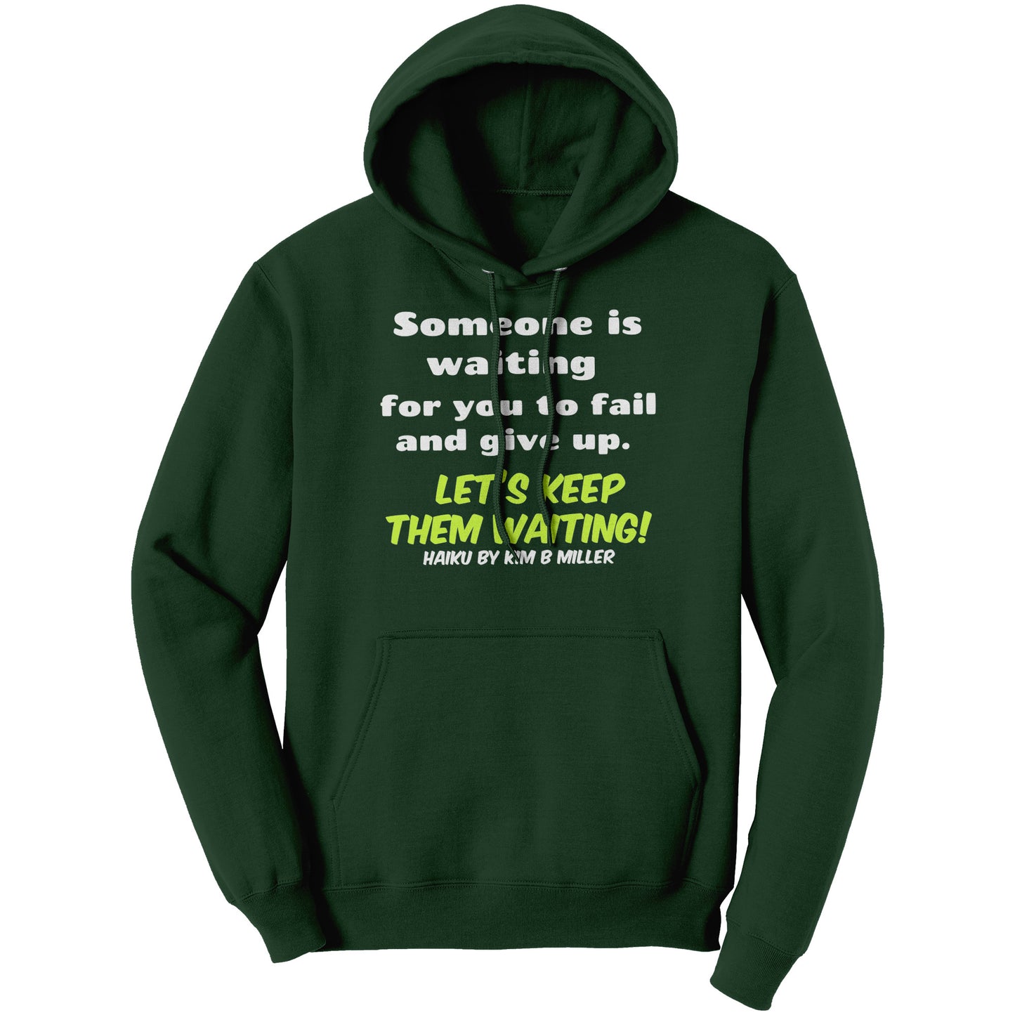 Haiku Keep Waiting Port & Co Hoodie