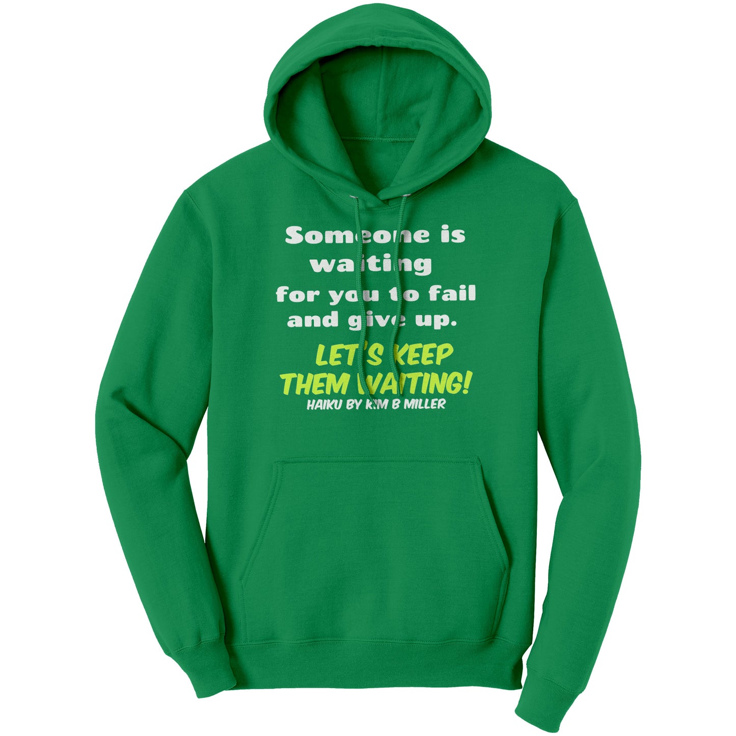 Haiku Keep Waiting Port & Co Hoodie