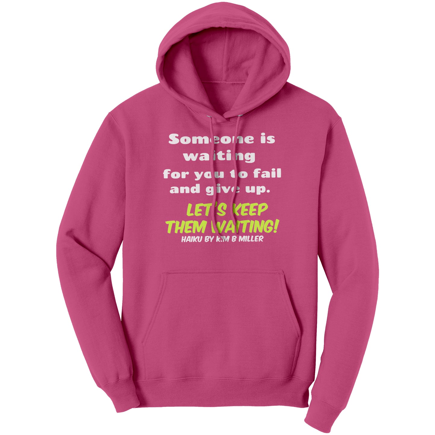 Haiku Keep Waiting Port & Co Hoodie