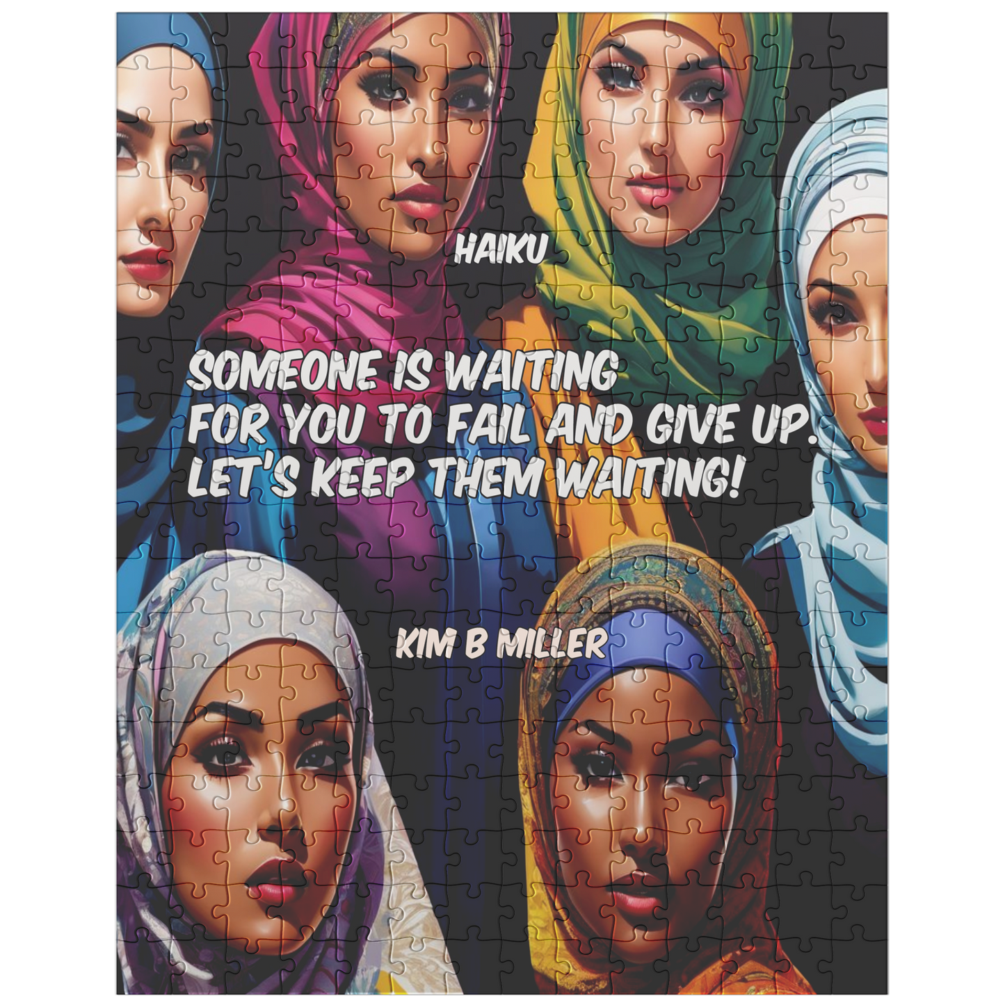 Haiku Keep Waiting Puzzle Women(30pc-500pc)