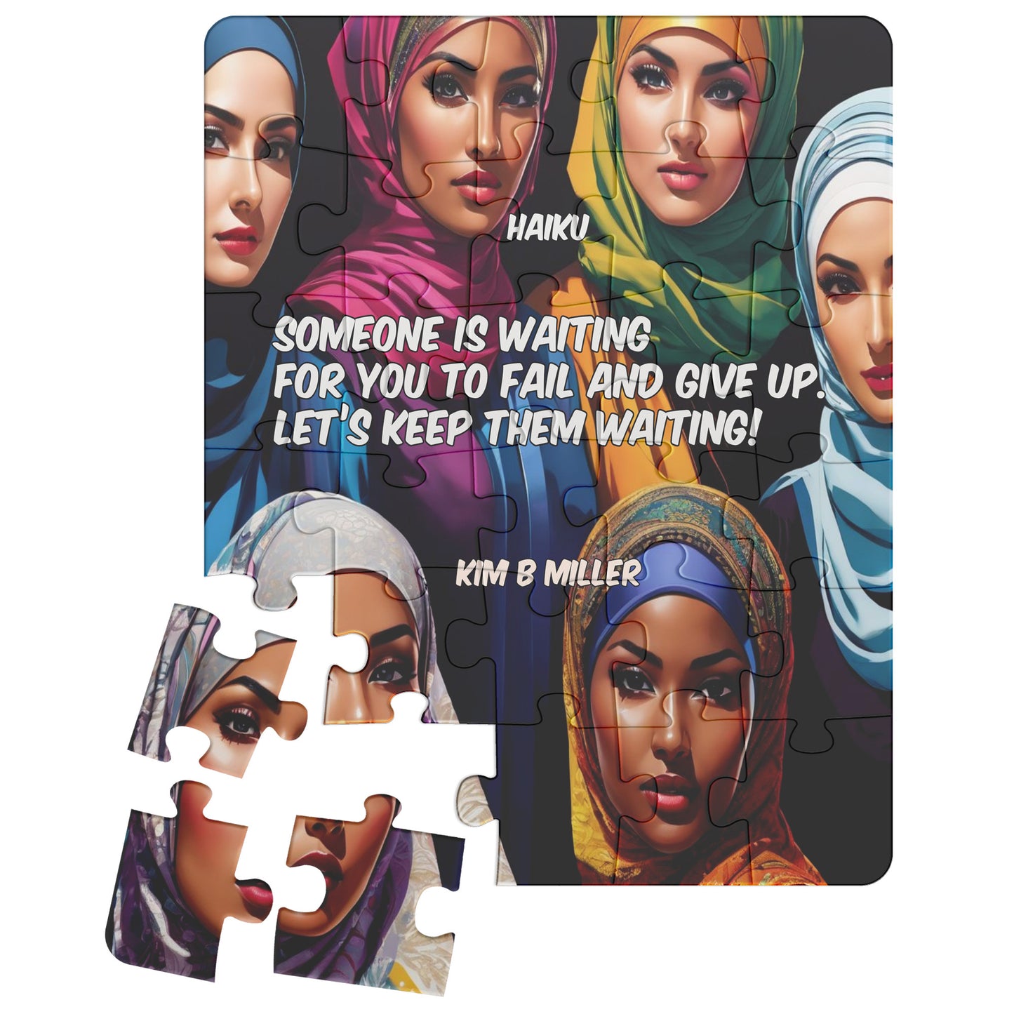 Haiku Keep Waiting Puzzle Women(30pc-500pc)
