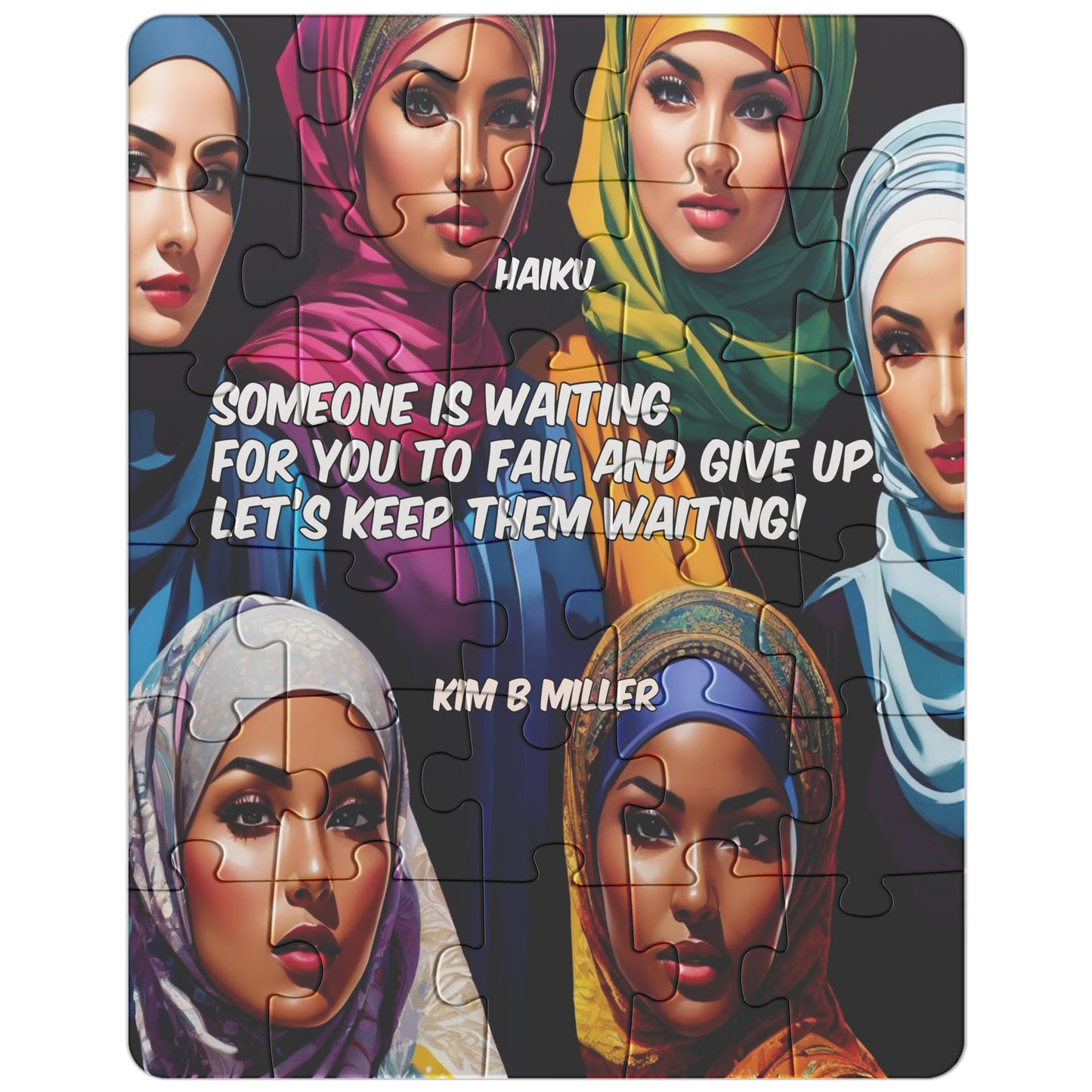 Haiku Keep Waiting Puzzle Women(30pc-500pc)