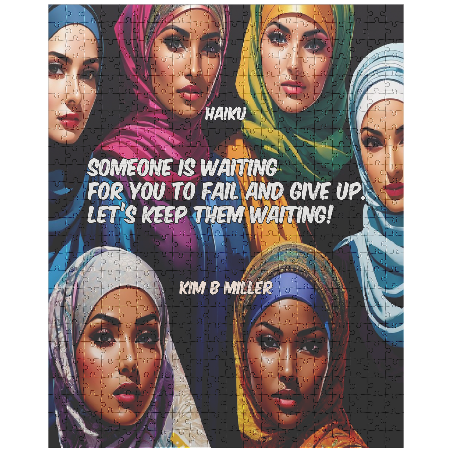 Haiku Keep Waiting Puzzle Women(30pc-500pc)