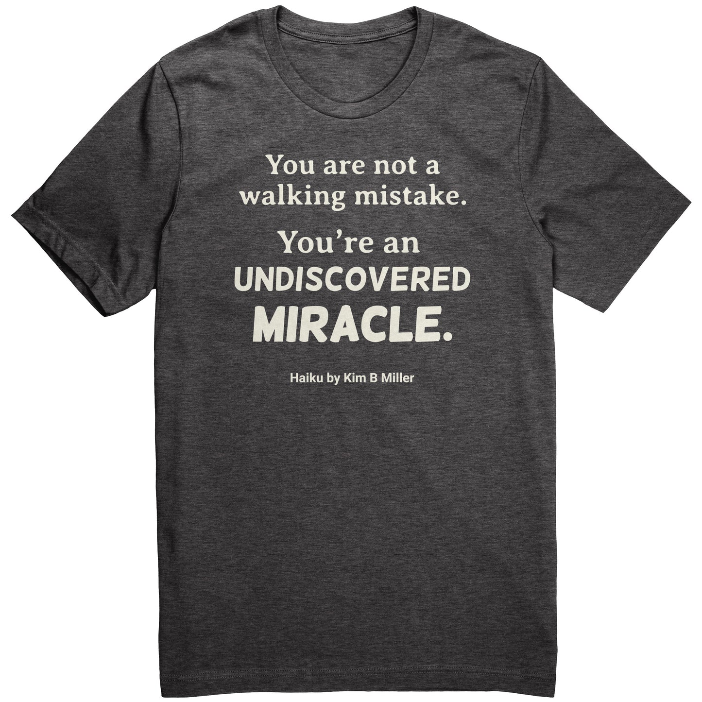 Haiku Miracle: Canvas Unisex CVC