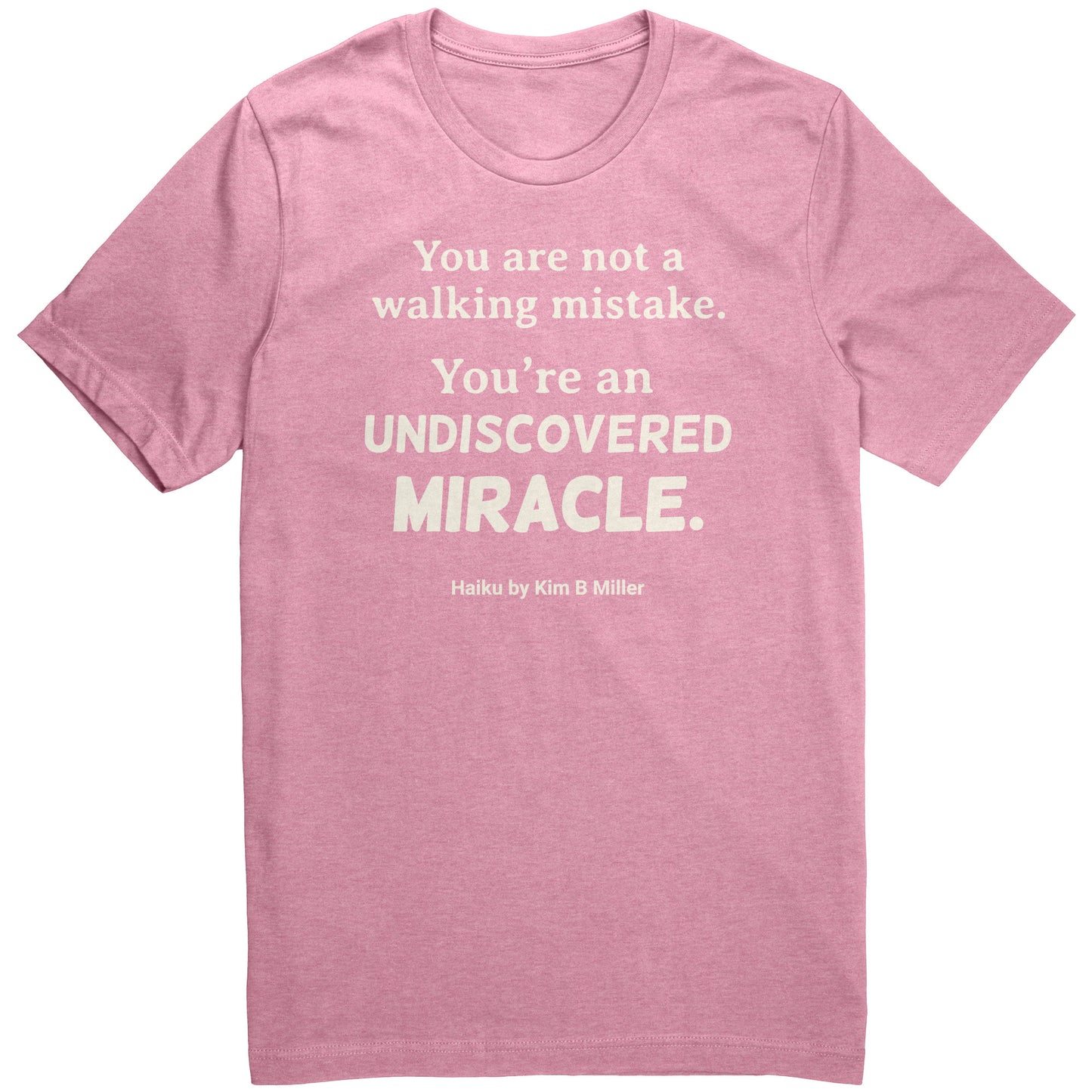 Haiku Miracle: Canvas Unisex CVC