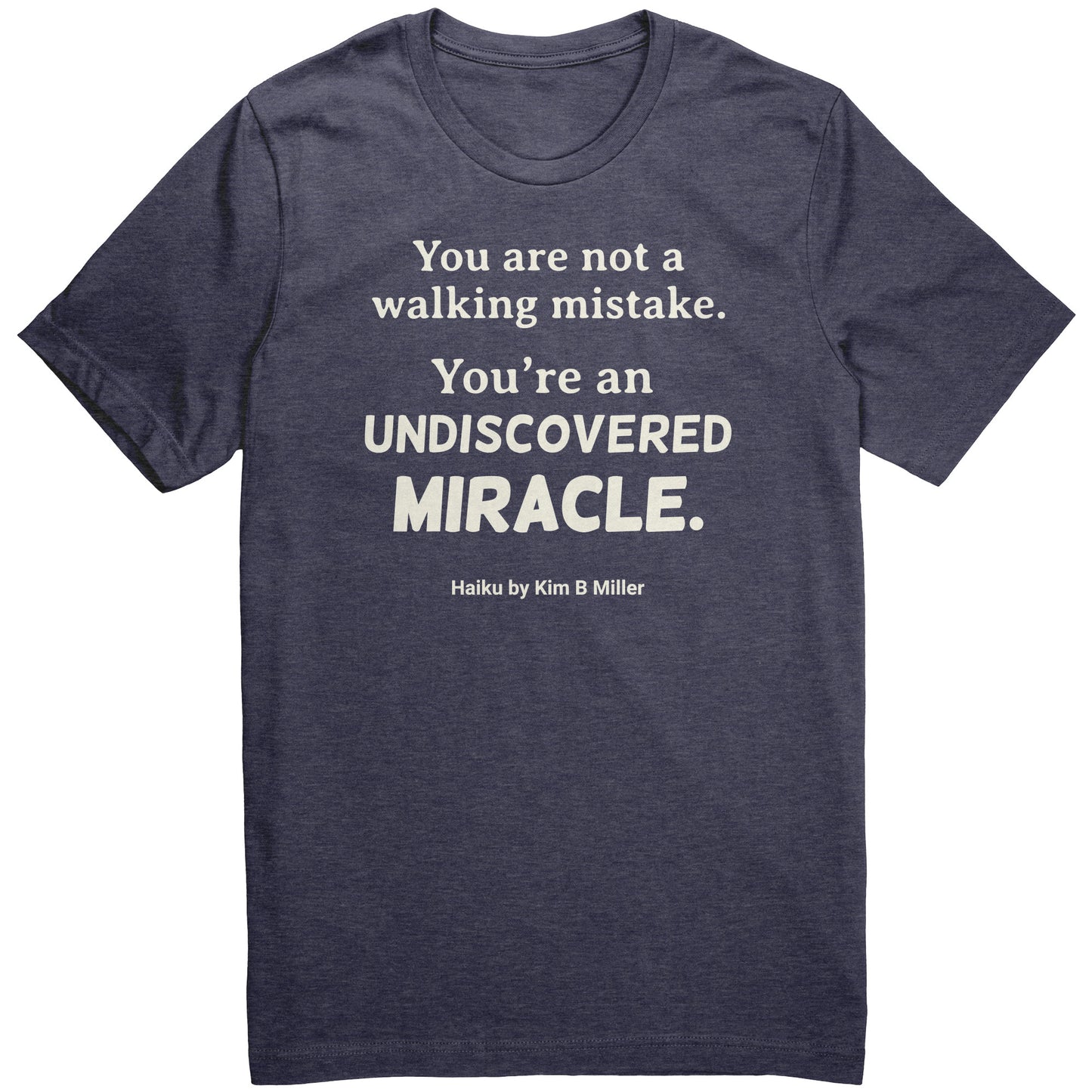Haiku Miracle: Canvas Unisex CVC