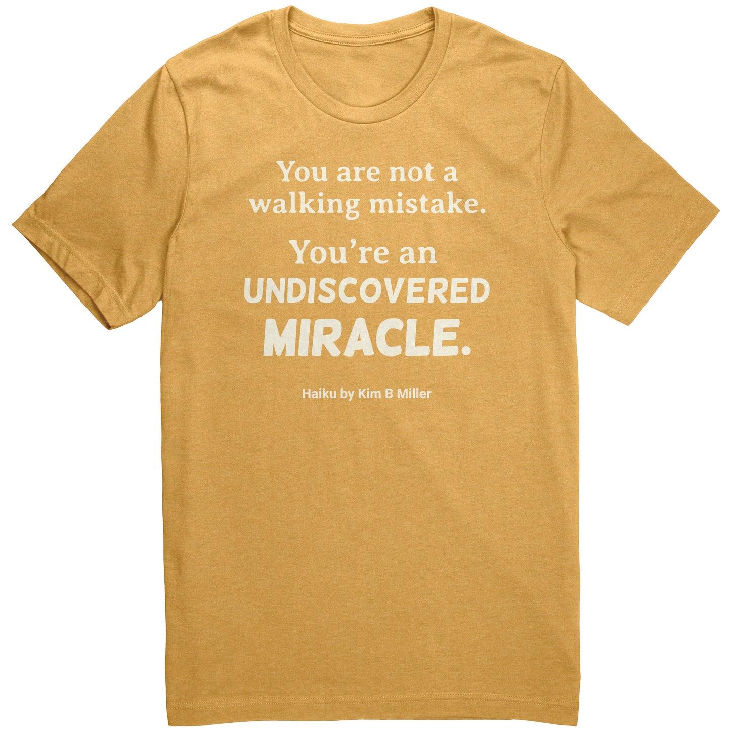 Haiku Miracle: Canvas Unisex CVC