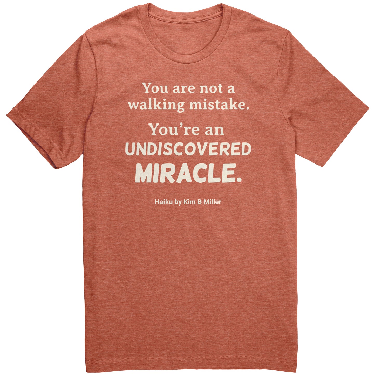 Haiku Miracle: Canvas Unisex CVC