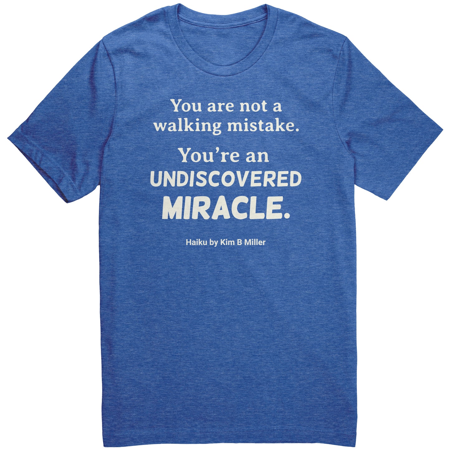 Haiku Miracle: Canvas Unisex CVC