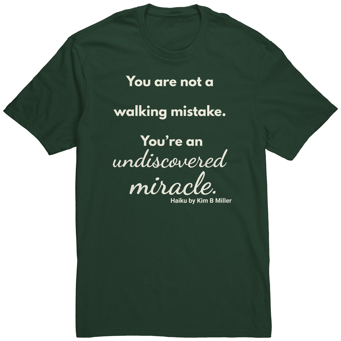 Haiku Miracle: District Men's Shirt