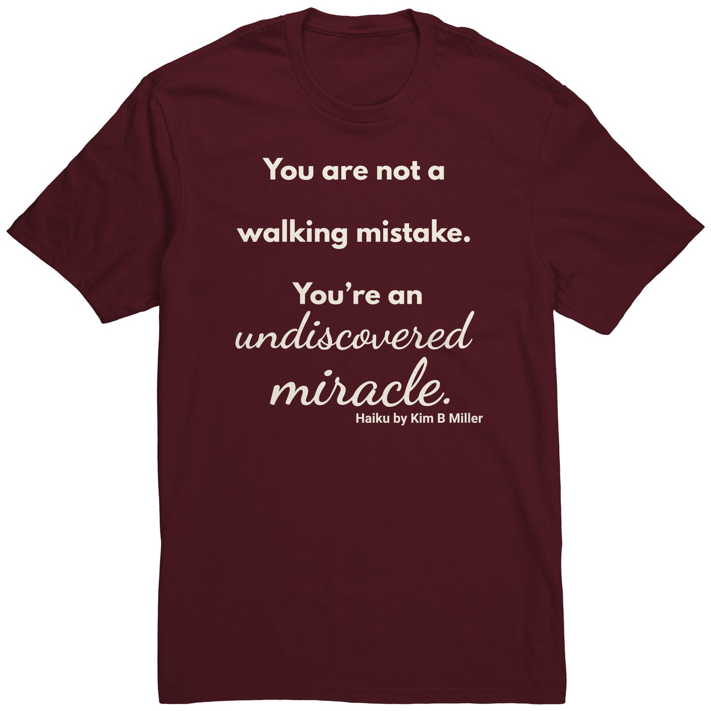 Haiku Miracle: District Men's Shirt