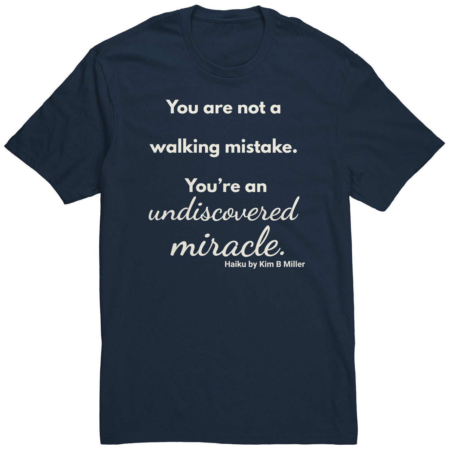 Haiku Miracle: District Men's Shirt