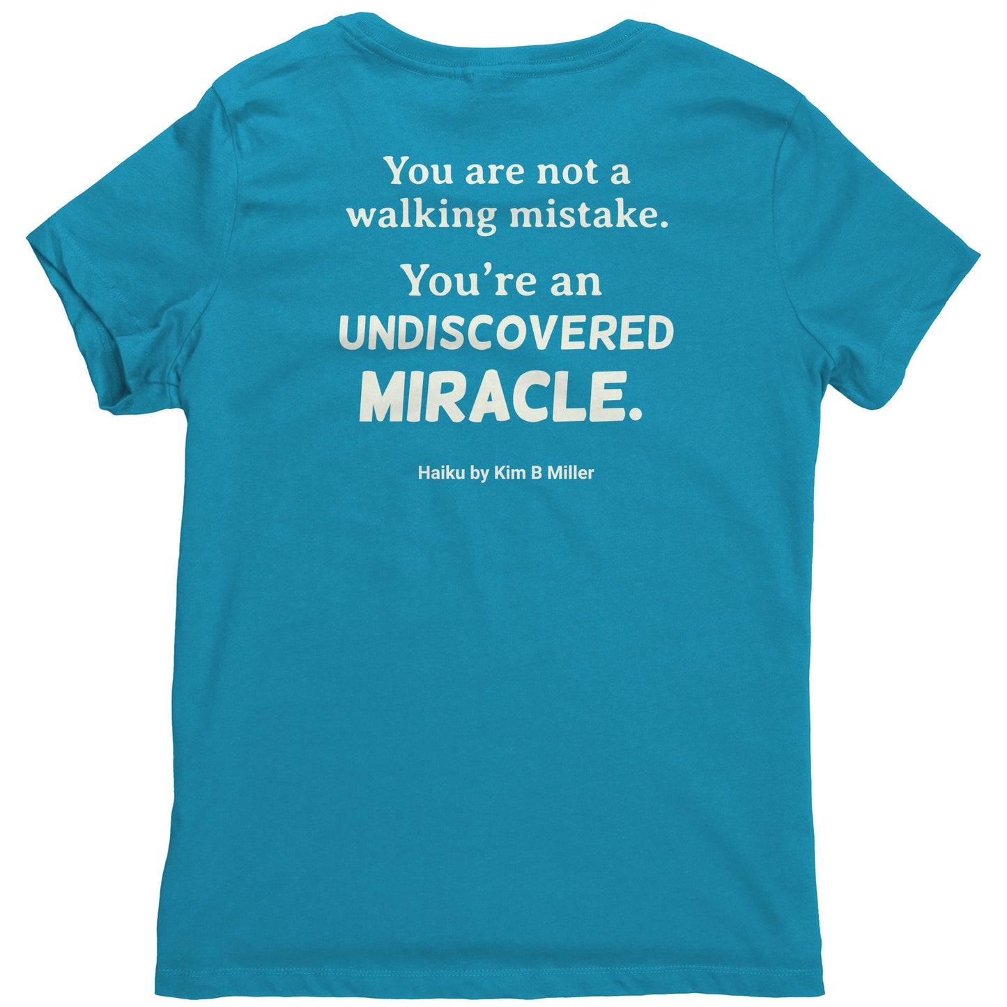 Haiku Miracle District Women's Shirt (Front & Back)