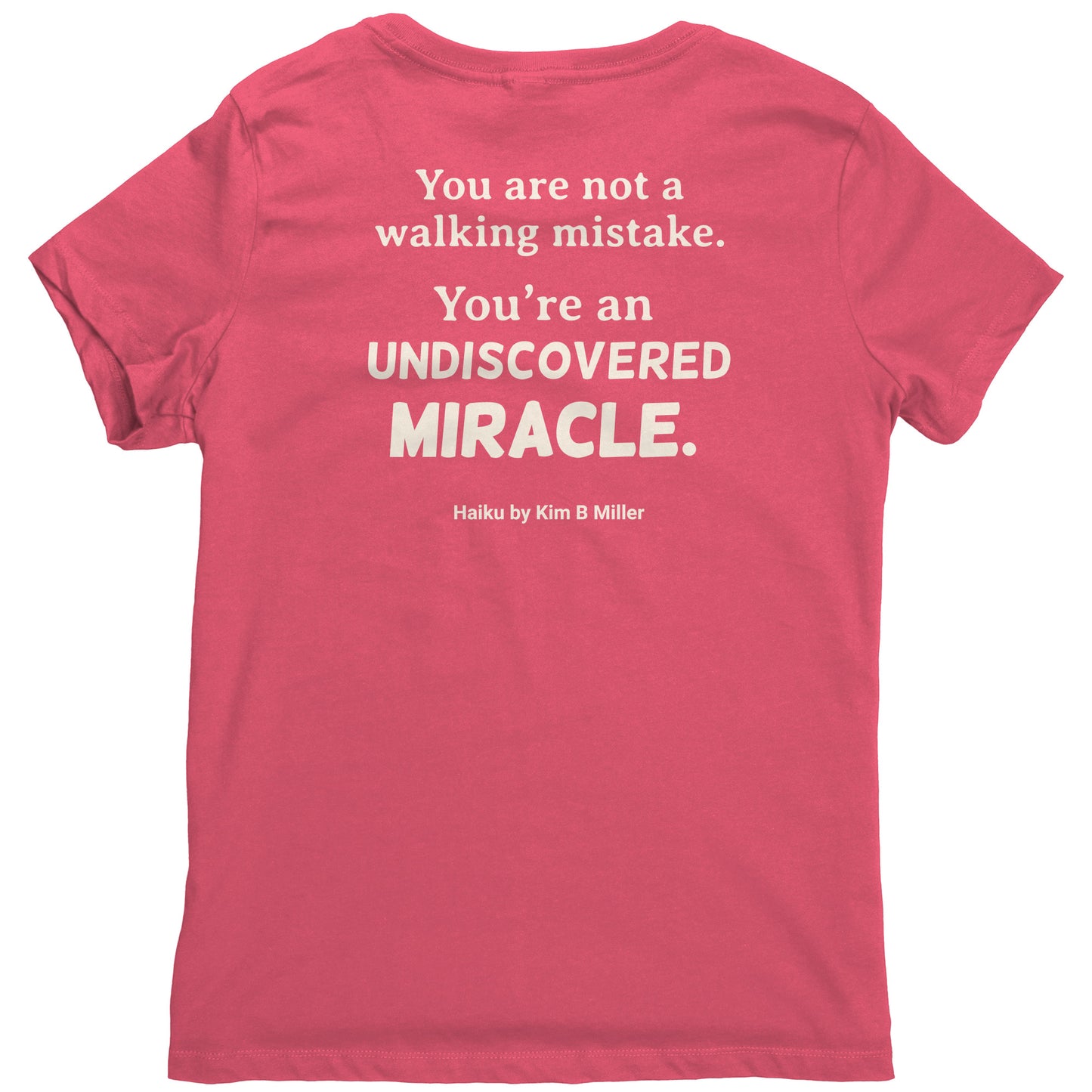 Haiku Miracle District Women's Shirt (Front & Back)