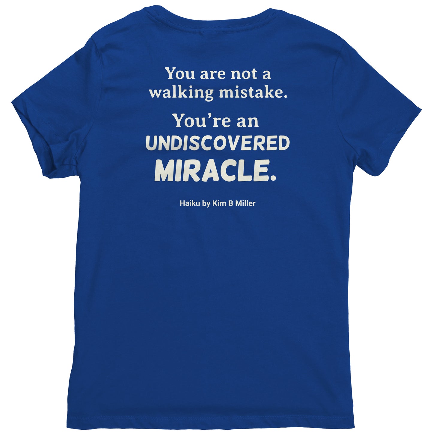 Haiku Miracle District Women's Shirt (Front & Back)