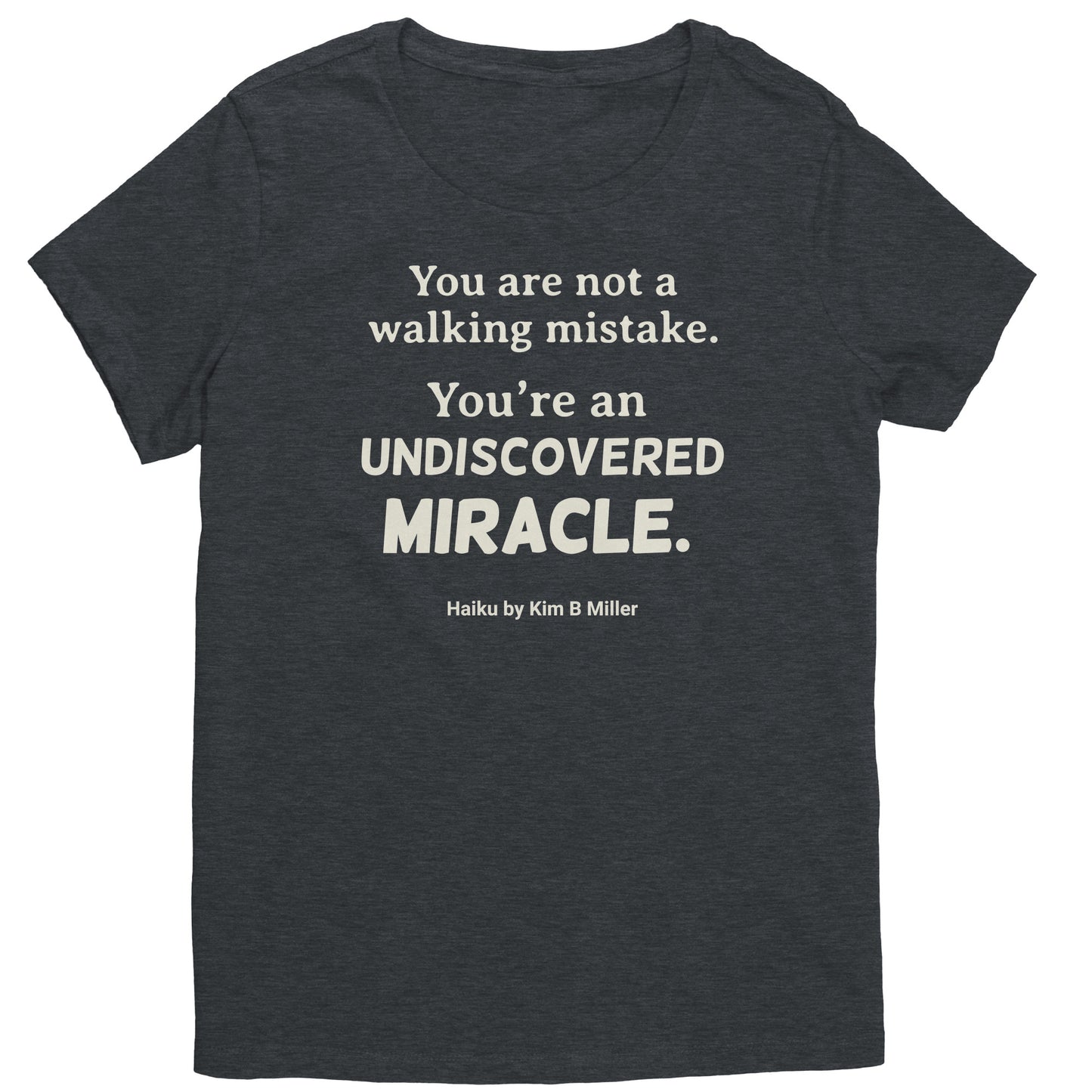 Haiku Miracle District Women's Shirt (Front & Back)