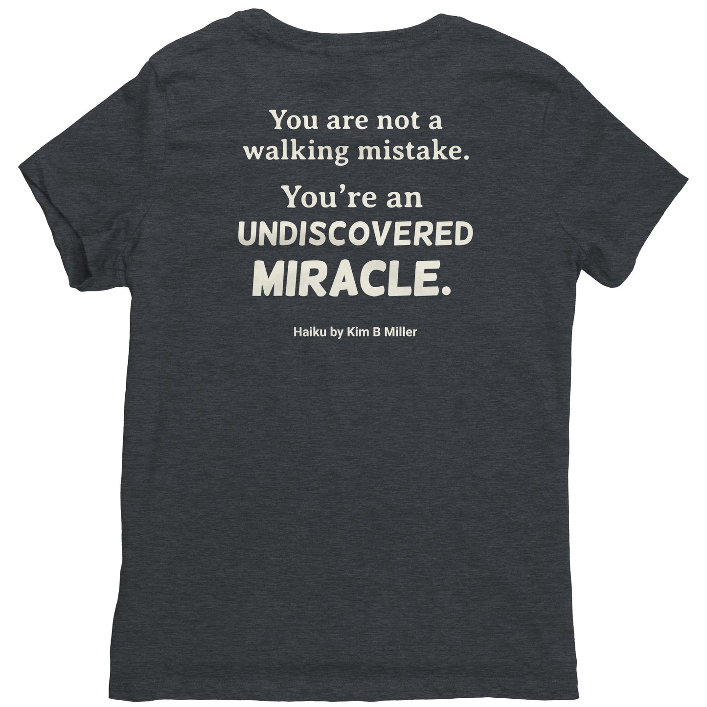 Haiku Miracle District Women's Shirt (Front & Back)