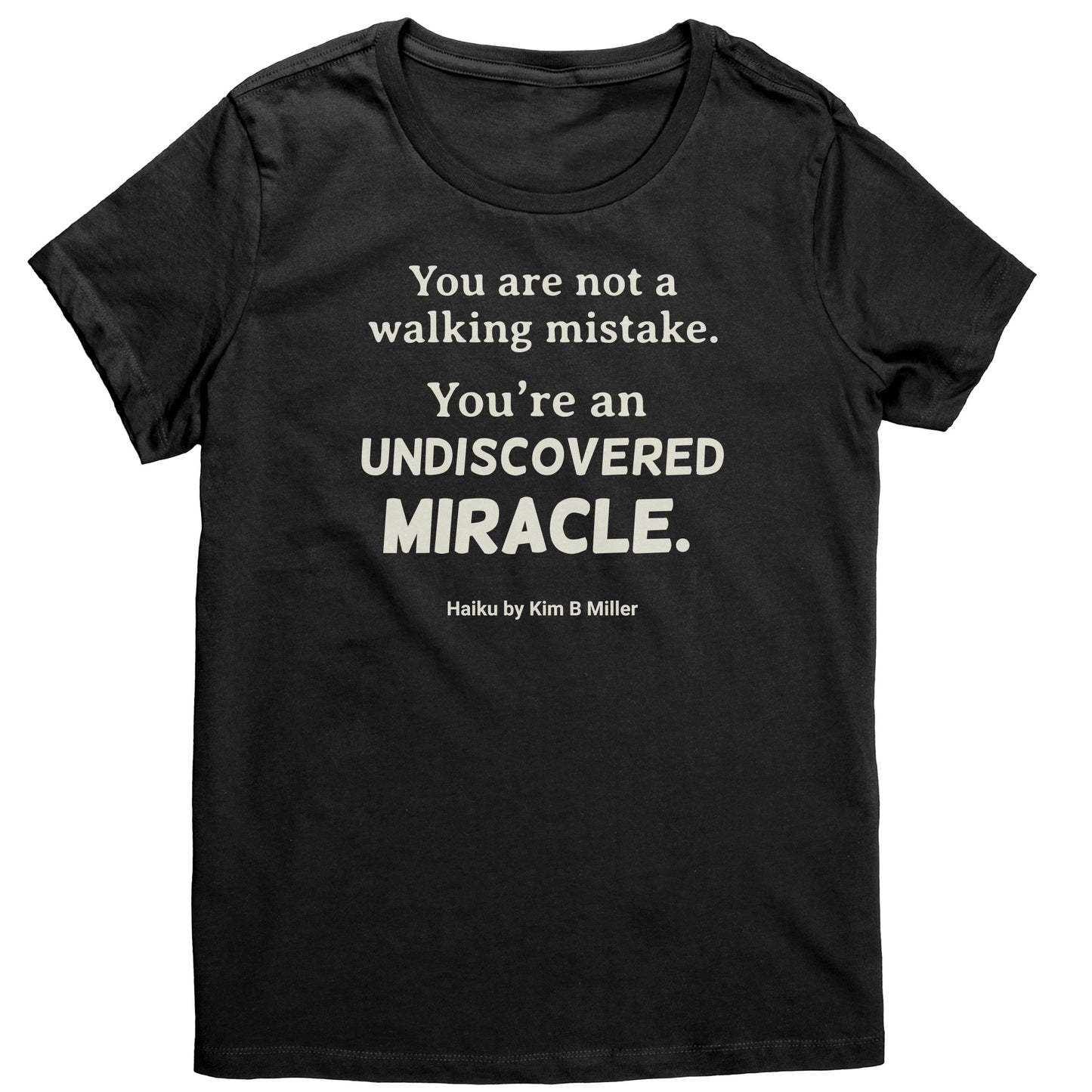 Haiku Miracle District Women's Shirt (Front & Back)