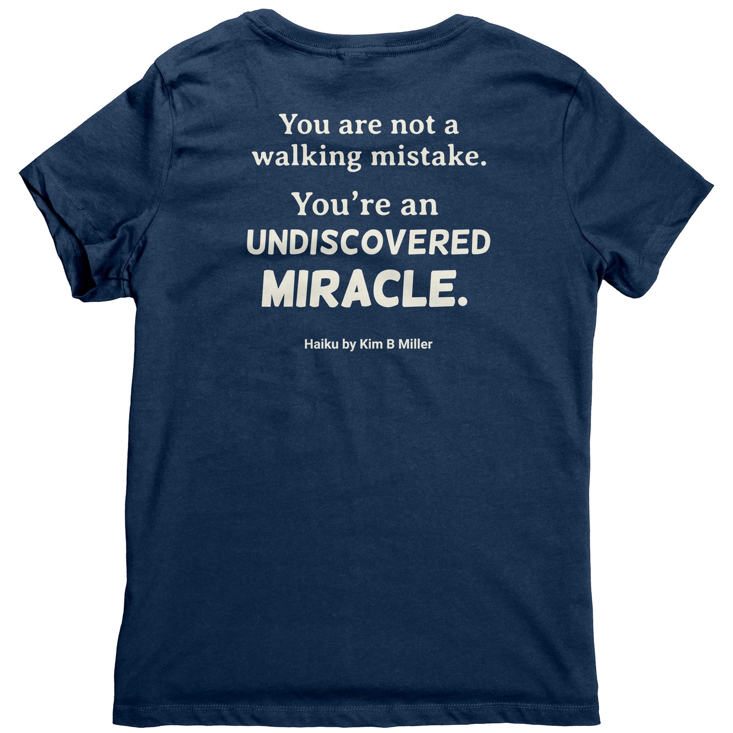 Haiku Miracle District Women's Shirt (Front & Back)