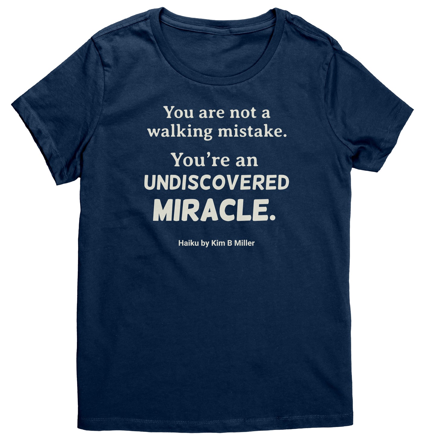 Haiku Miracle District Women's Shirt (Front & Back)