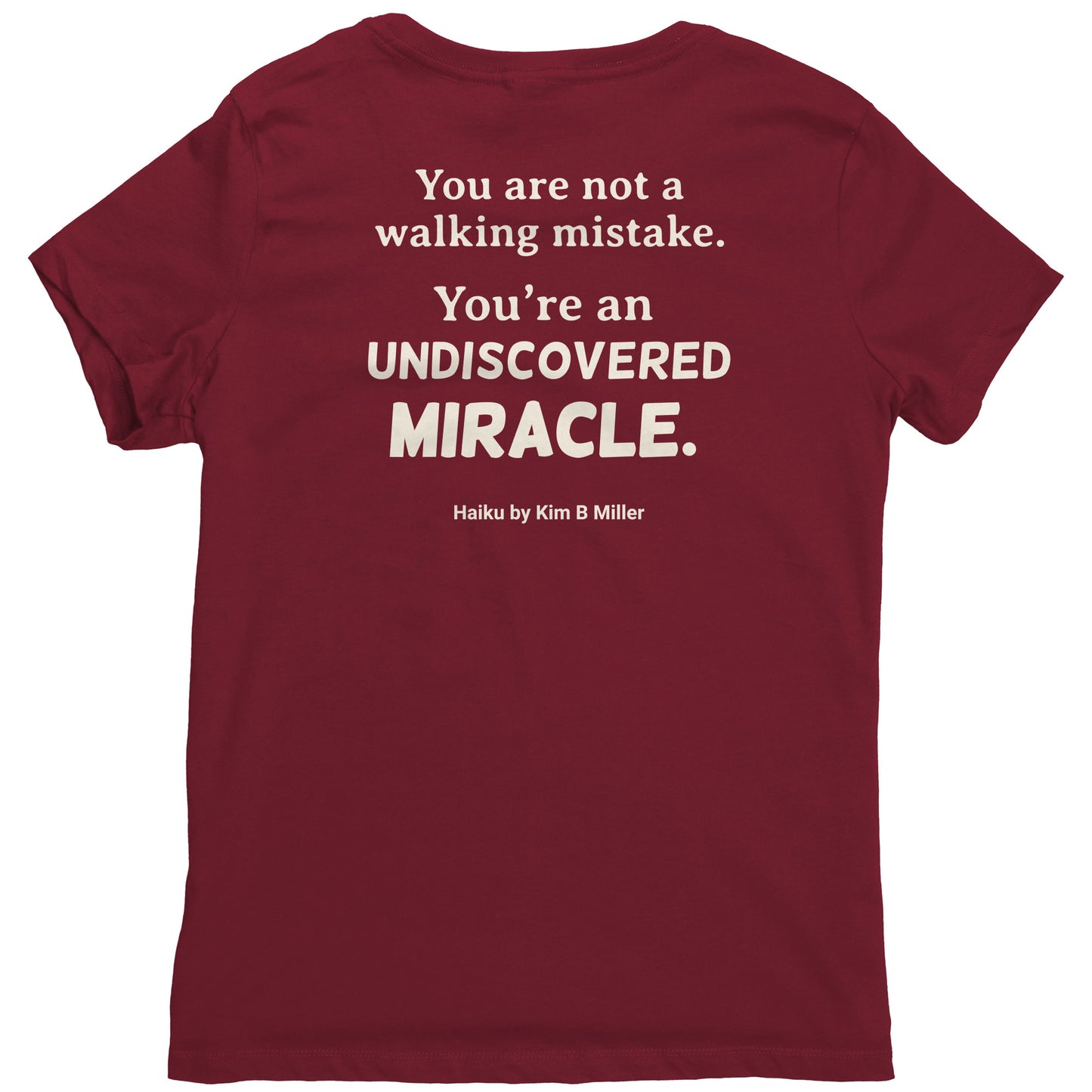 Haiku Miracle District Women's Shirt (Front & Back)