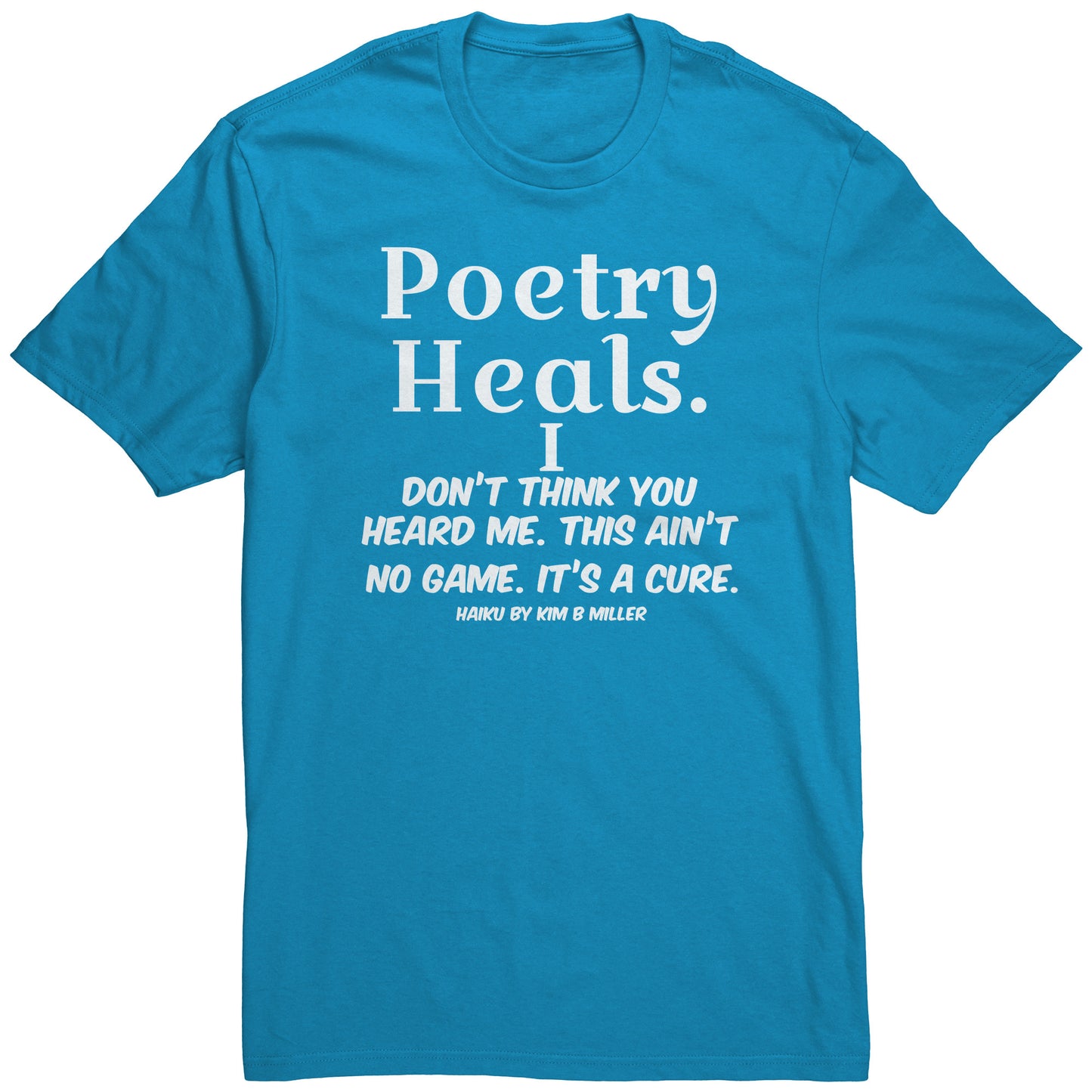 Haiku Poetry Heals District Men's Shirt