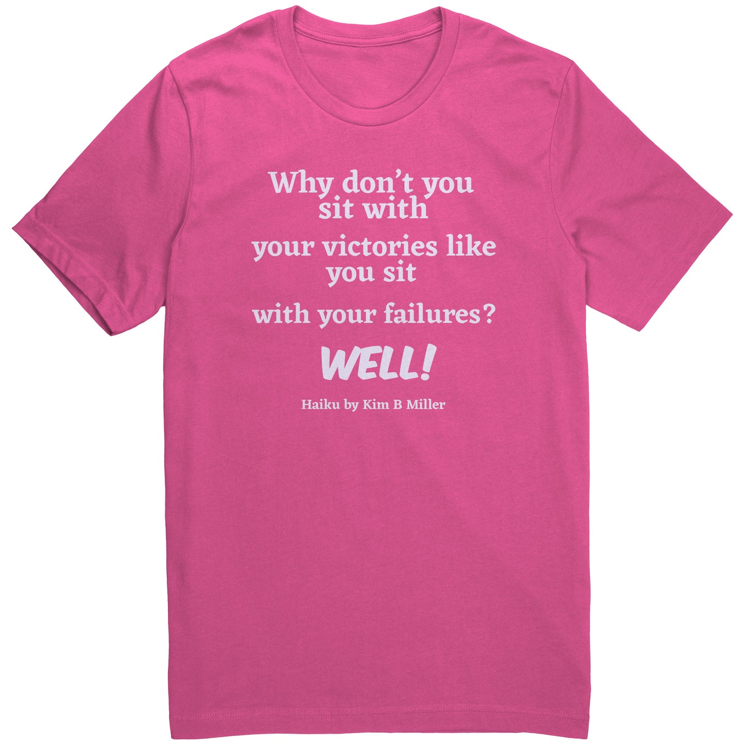 Haiku: Sit With Canvas Unisex Shirt
