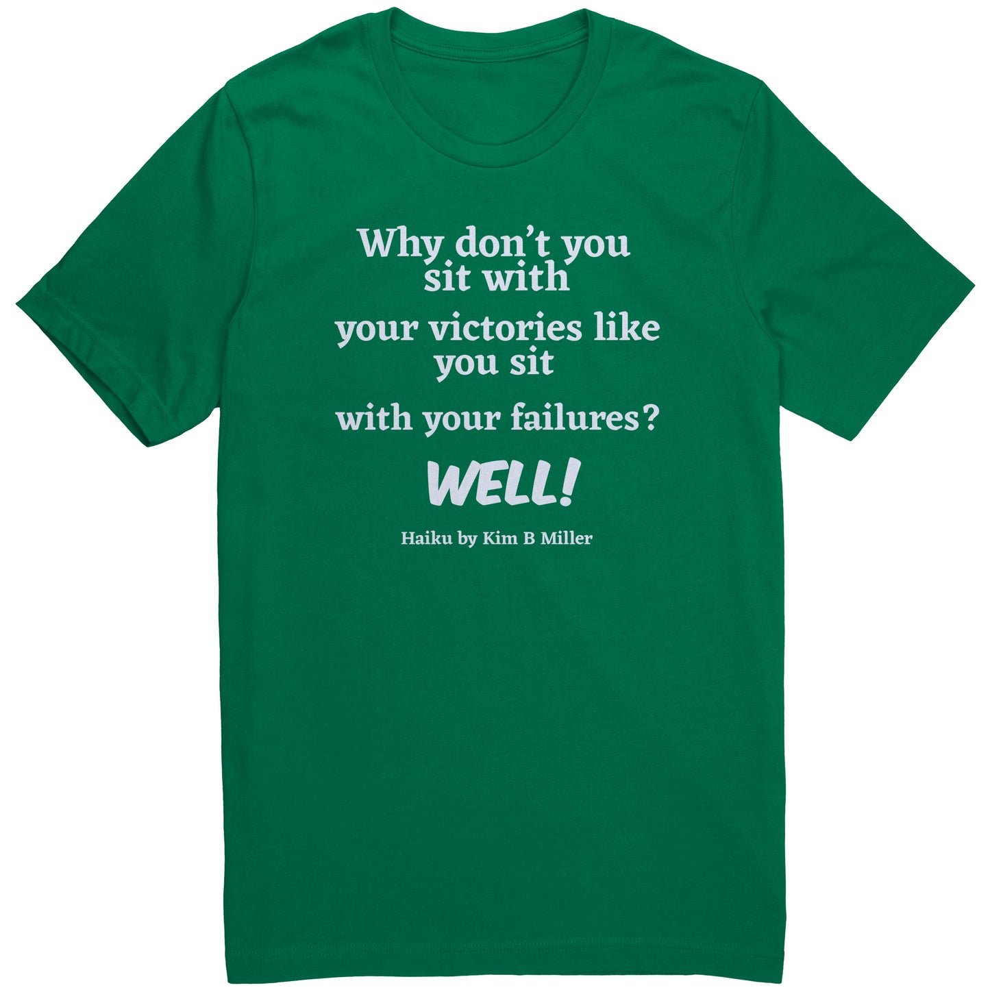 Haiku: Sit With Canvas Unisex Shirt