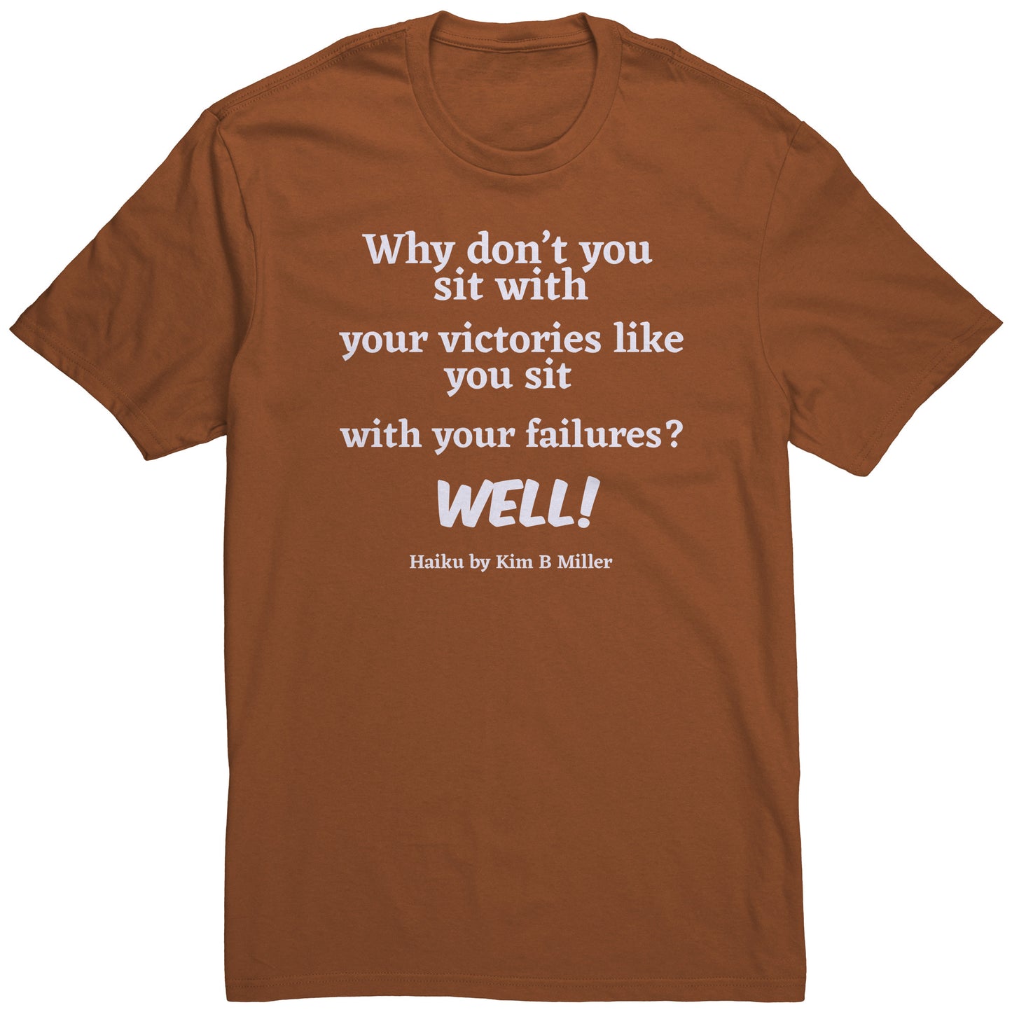 Haiku: Sit With District Men's Shirt (Both Sides)