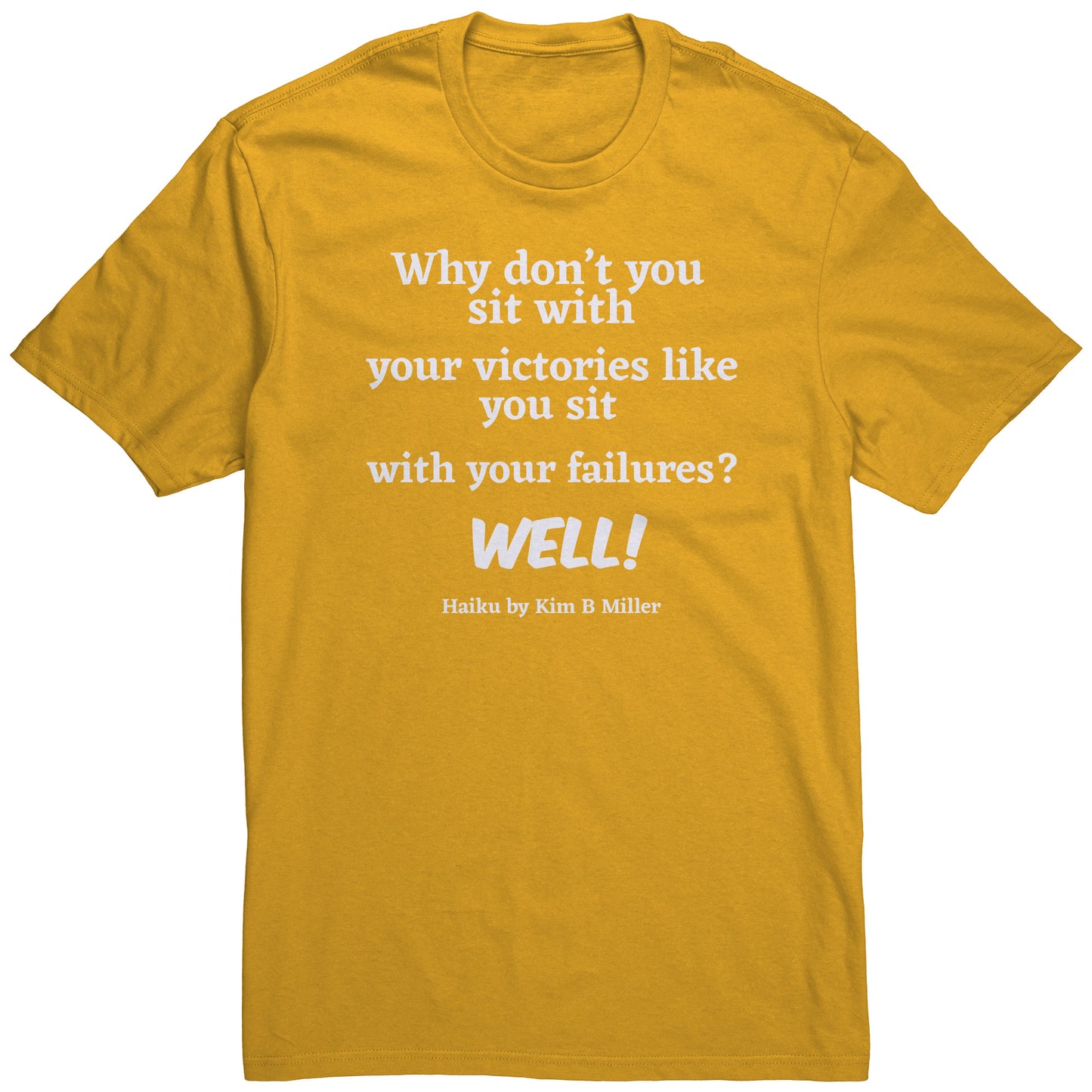 Haiku: Sit With District Men's Shirt (Both Sides)