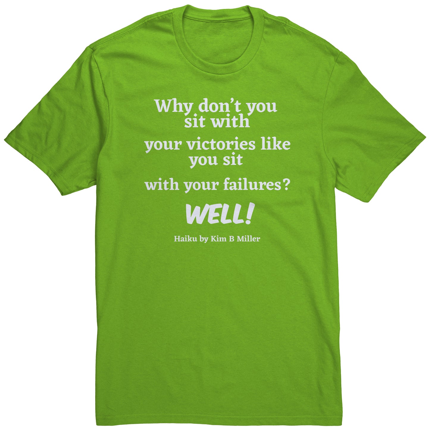 Haiku: Sit With District Men's Shirt (Both Sides)