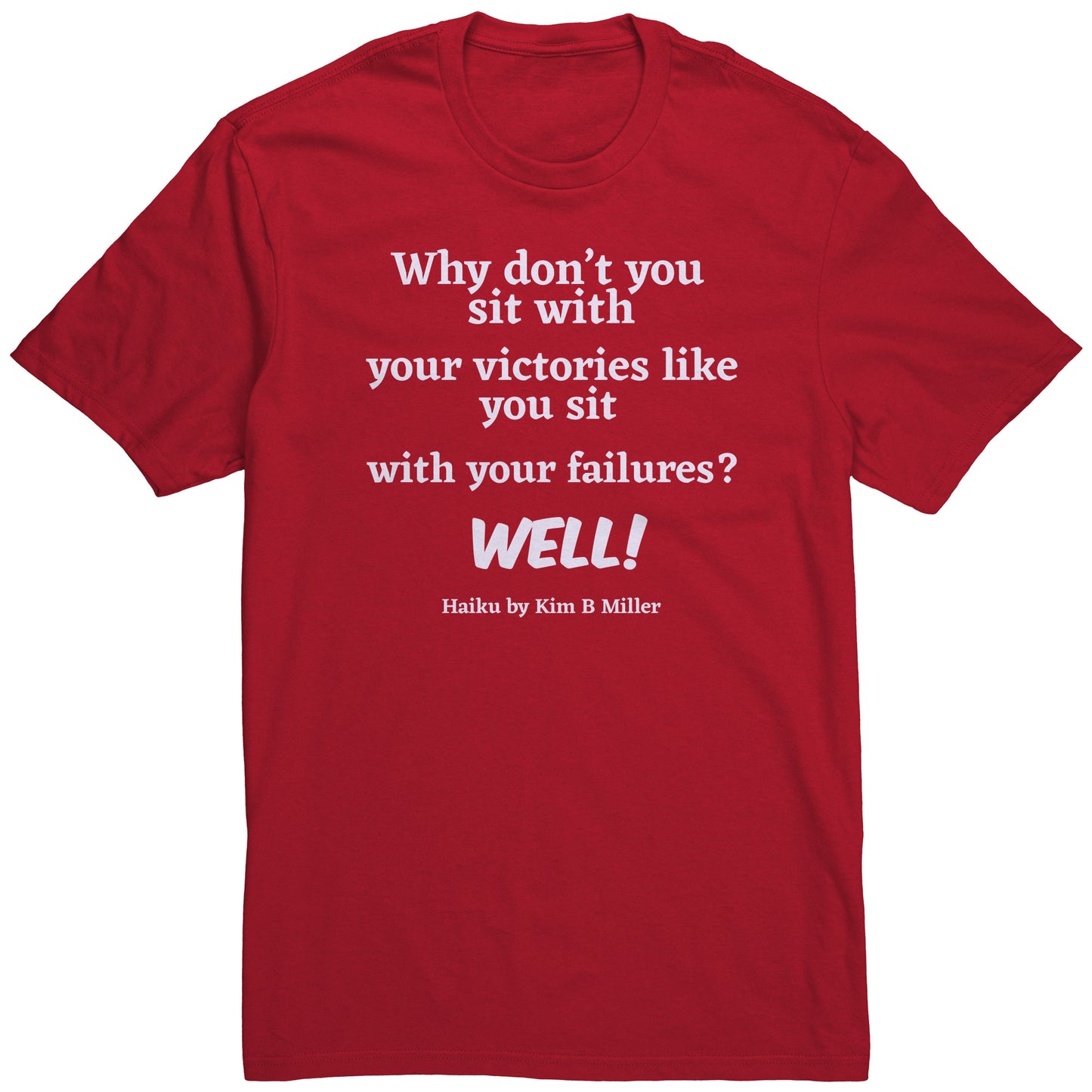 Haiku: Sit With District Men's Shirt (Both Sides)