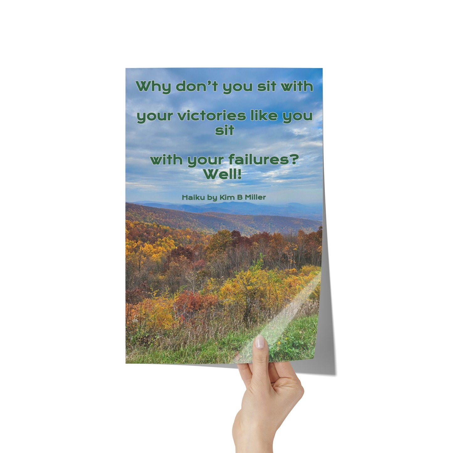 Haiku Victories Poster: 8" x 12"