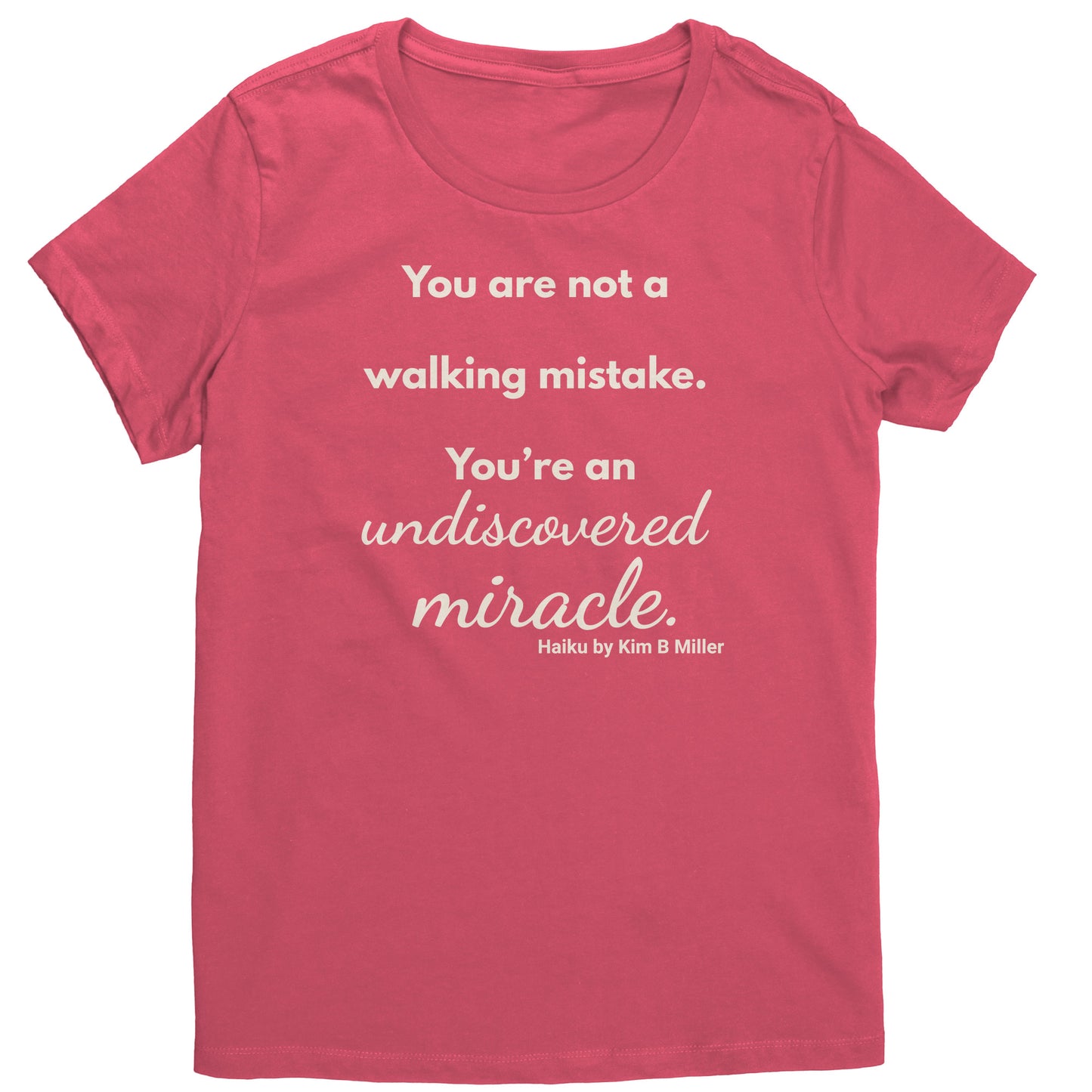 Haiku Miracle District Women's Shirt (Front)
