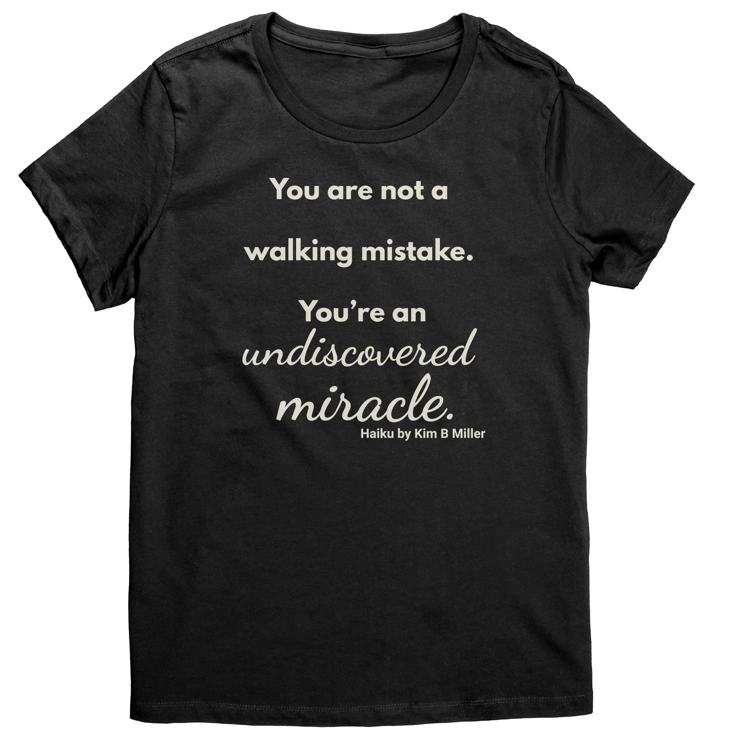 Haiku Miracle District Women's Shirt (Front)