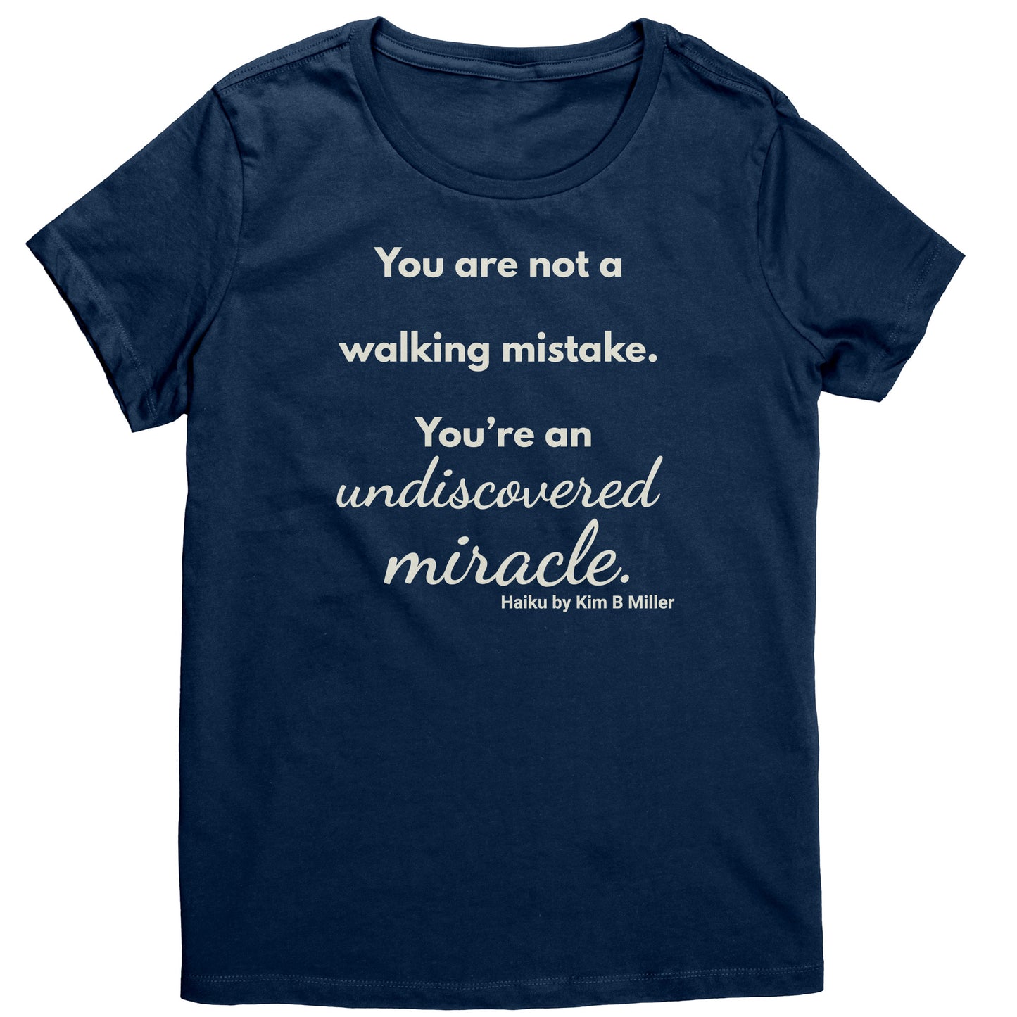 Haiku Miracle District Women's Shirt (Front)