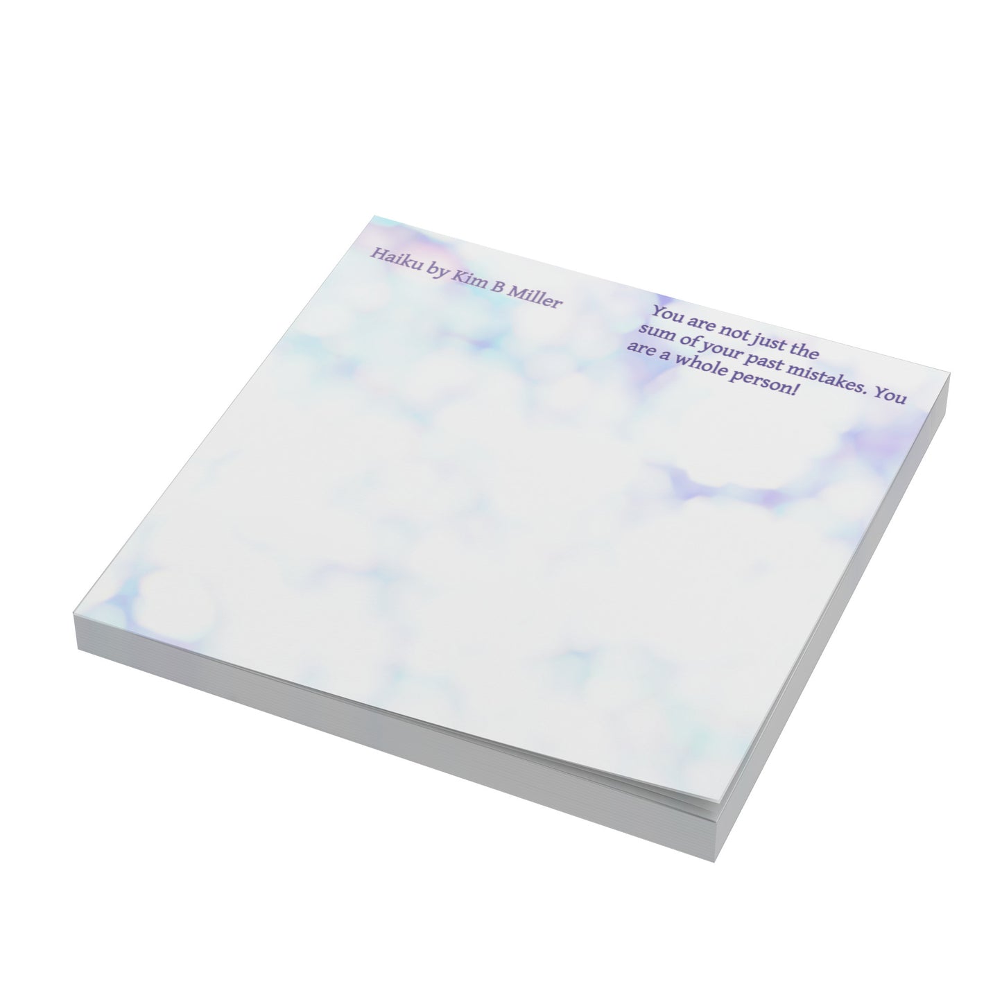Haiku: Whole Person Post Notes 3x3