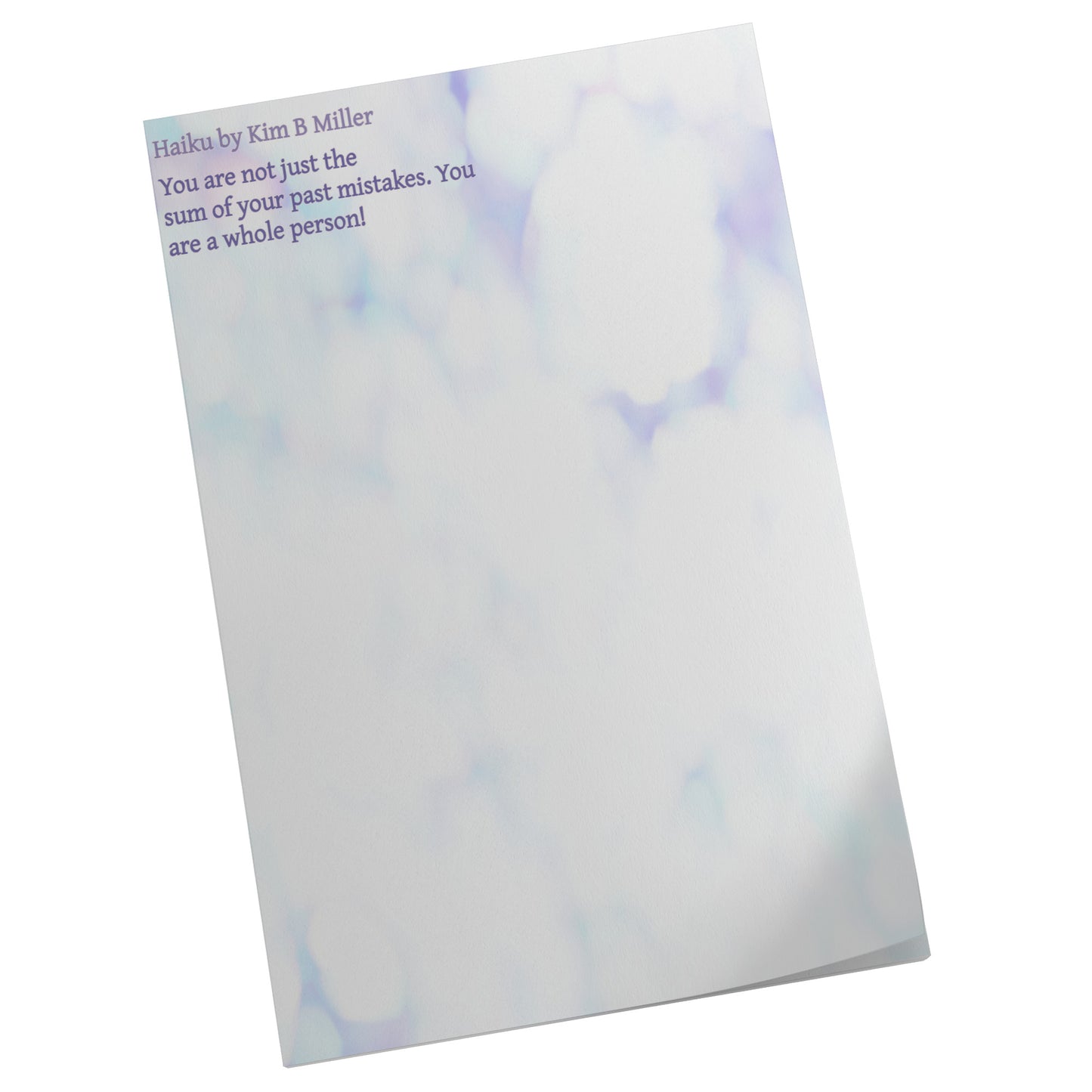 Haiku Whole Person Post Notes 4x6