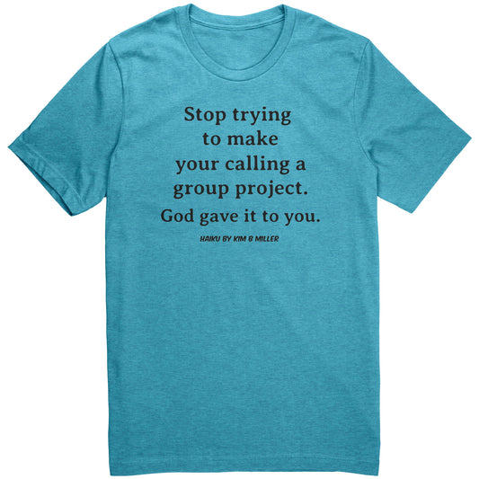 Haiku Your Calling Canvas Unisex CVC