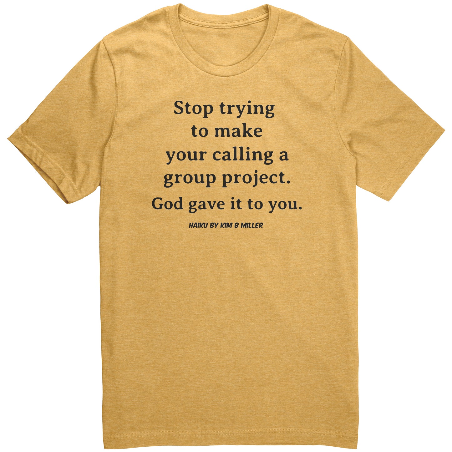 Haiku Your Calling Canvas Unisex CVC