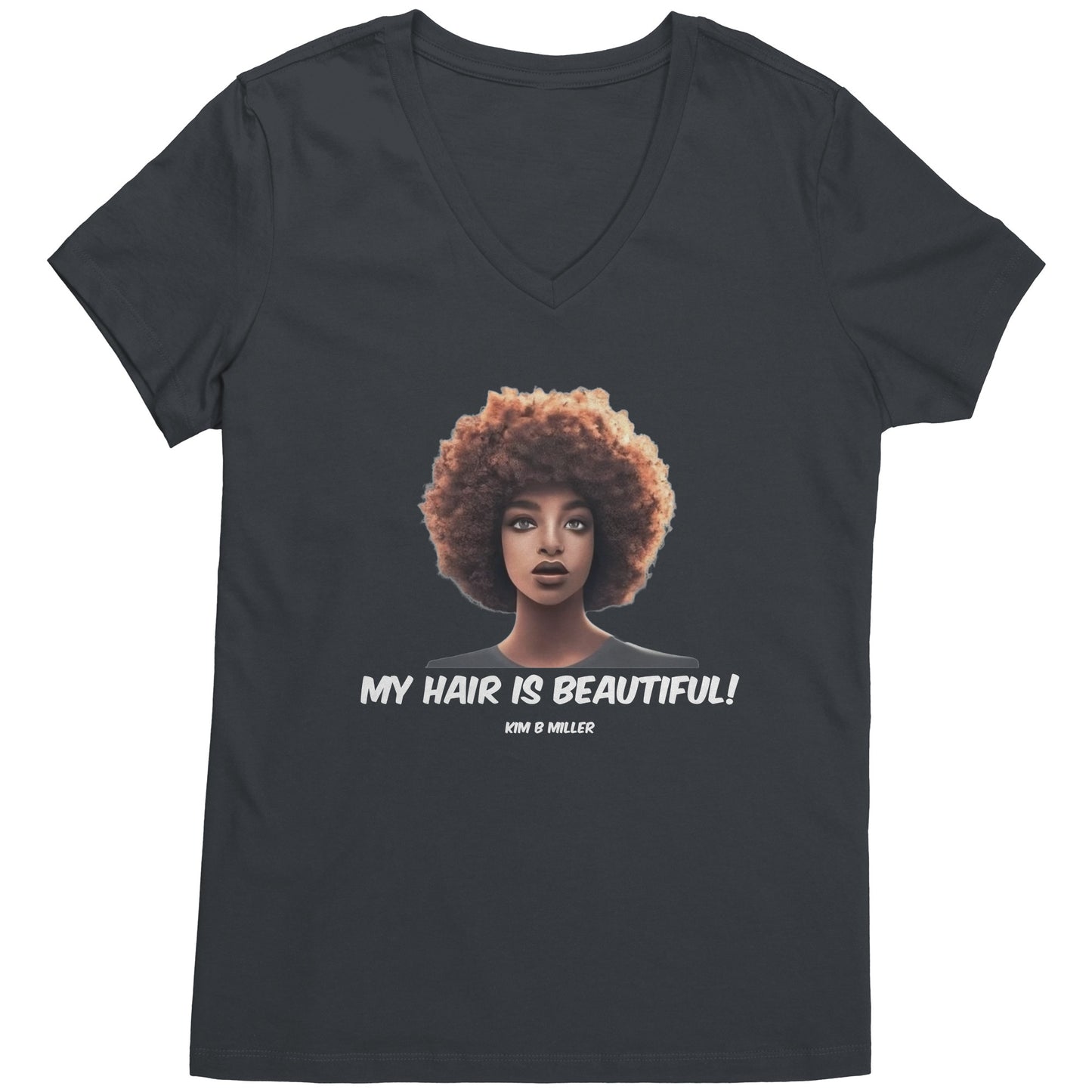 Hair Beautiful: District Women's V-Neck