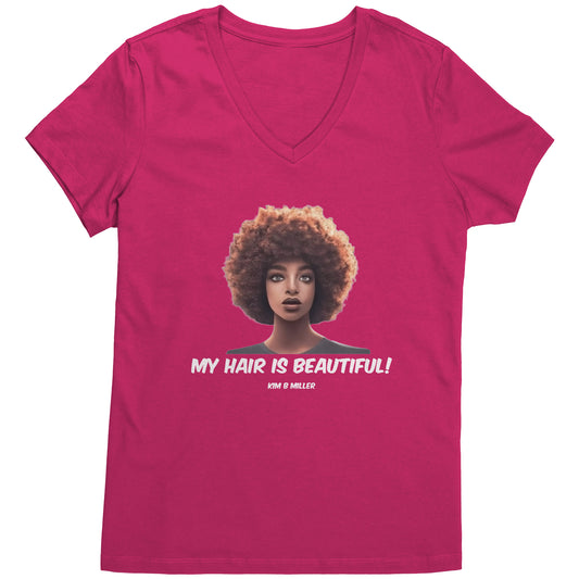 Hair Beautiful: District Women's V-Neck