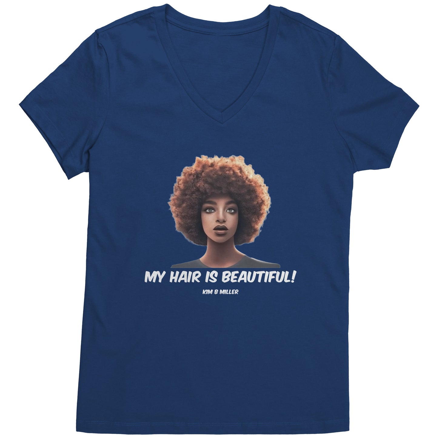 Hair Beautiful: District Women's V-Neck