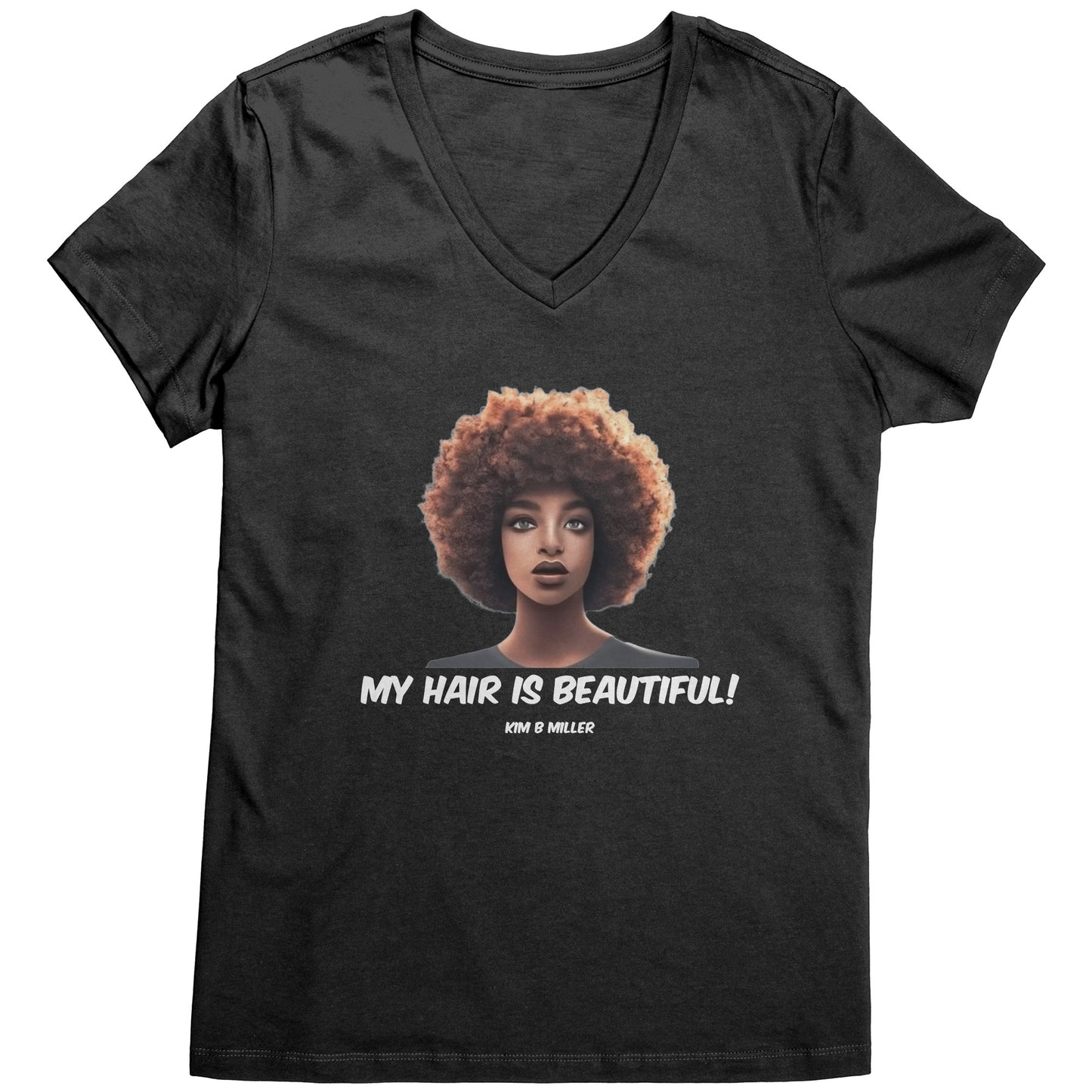 Hair Beautiful: District Women's V-Neck
