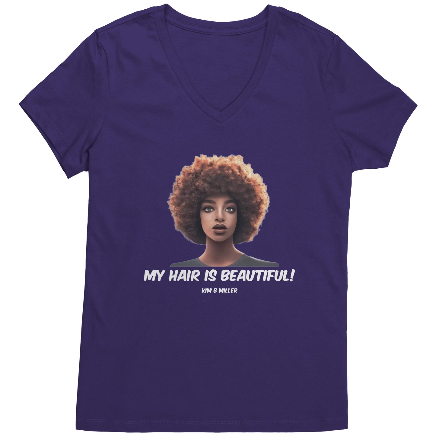 Hair Beautiful: District Women's V-Neck
