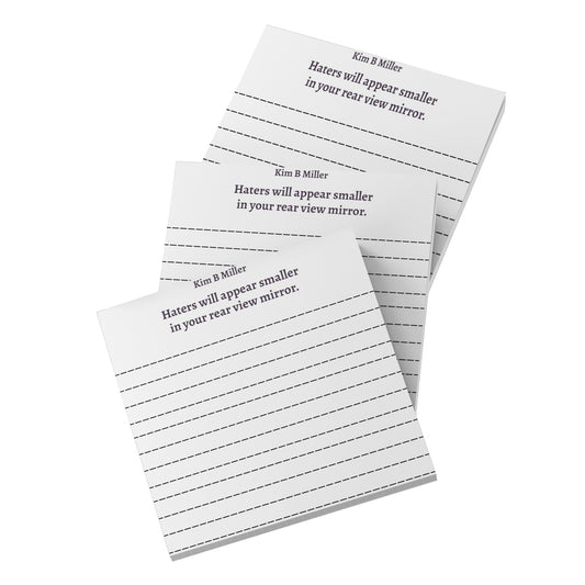 Haters: Post Notes 3x3