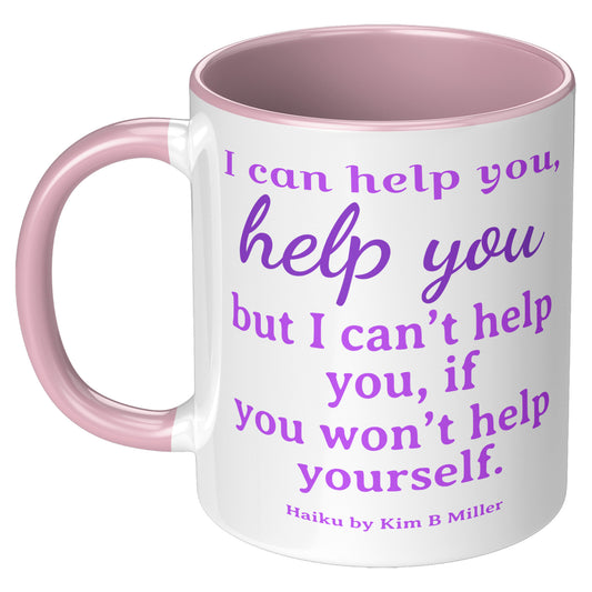 Help You Haiku Accent Mug