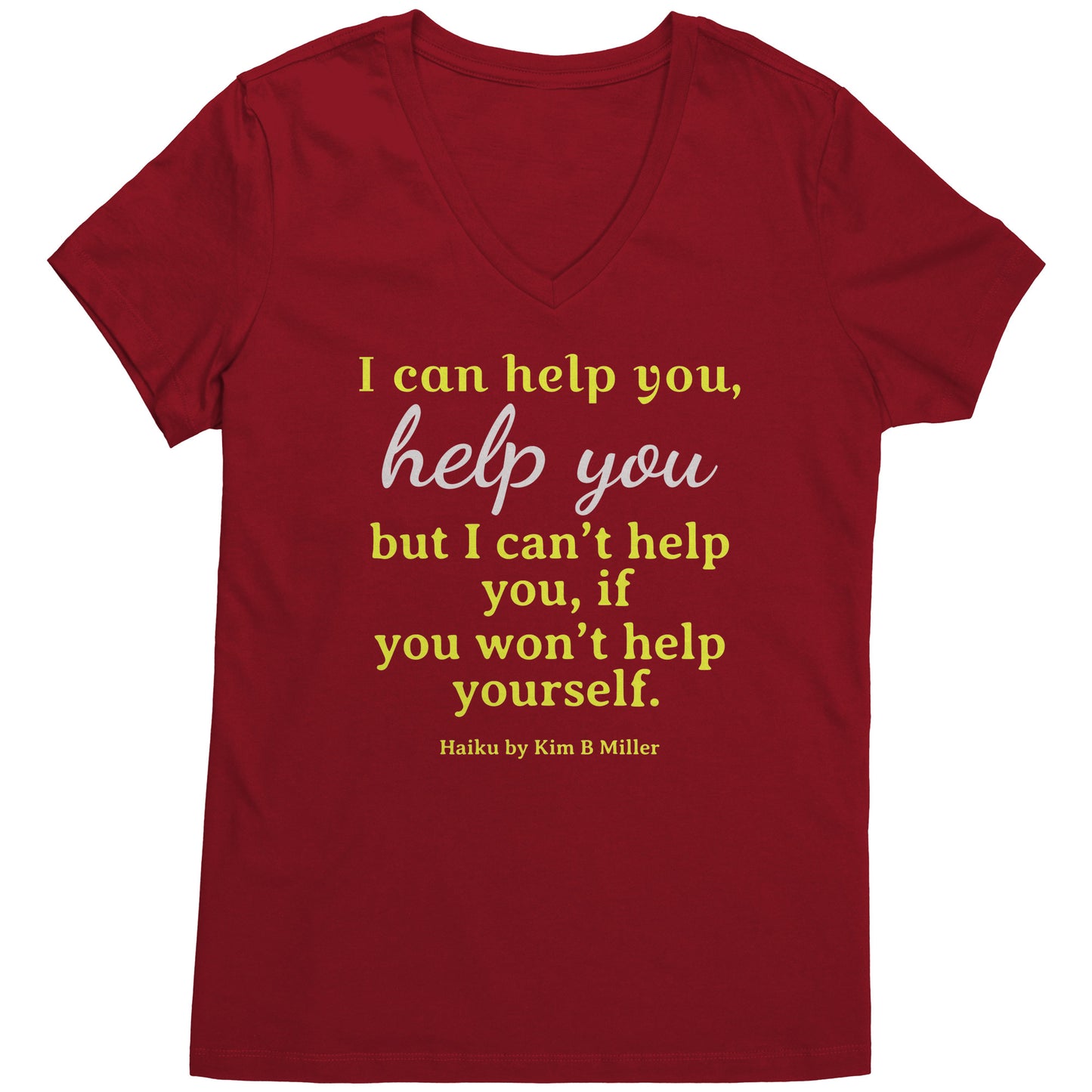 Help You Haiku District Women's V-Neck